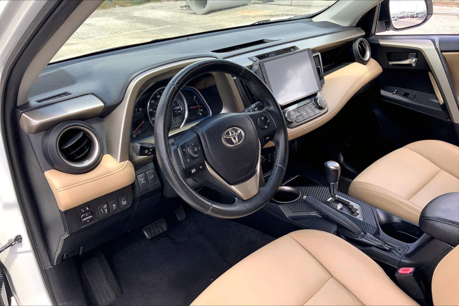 2014 Toyota RAV4 Limited Blizzard Pearl at Westside Kia