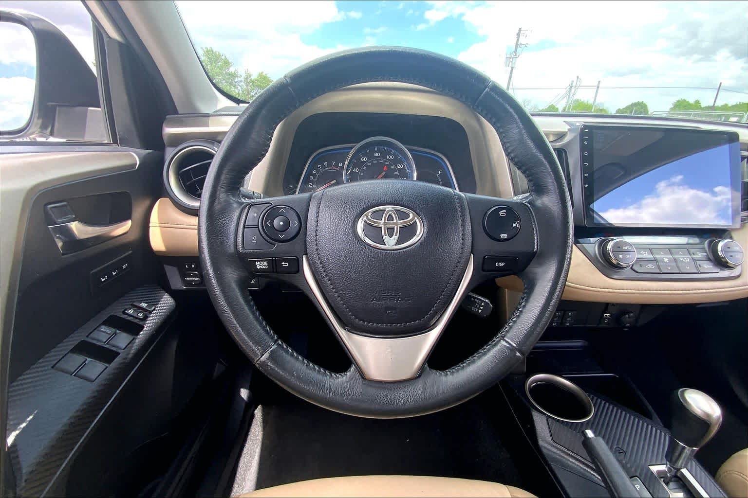2014 Toyota RAV4 Limited Blizzard Pearl at Westside Kia