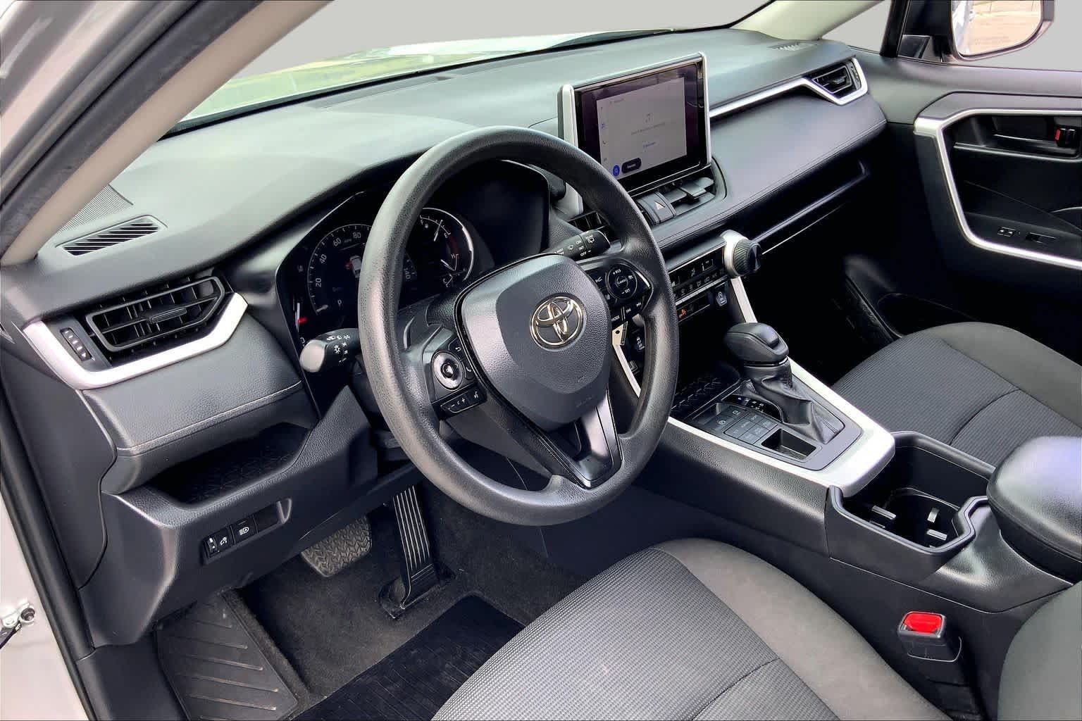 2024 Toyota RAV4 LE Silver Sky Metallic at Tomball Chrysler Dodge Jeep Ram