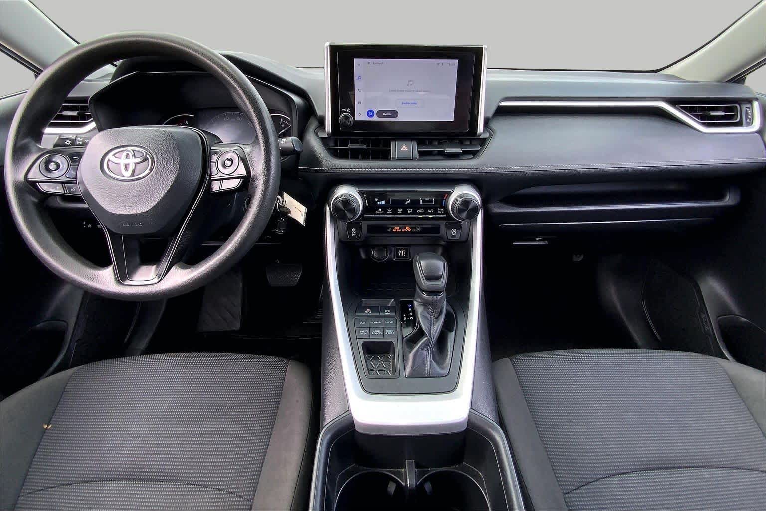 2024 Toyota RAV4 LE Silver Sky Metallic at Tomball Chrysler Dodge Jeep Ram
