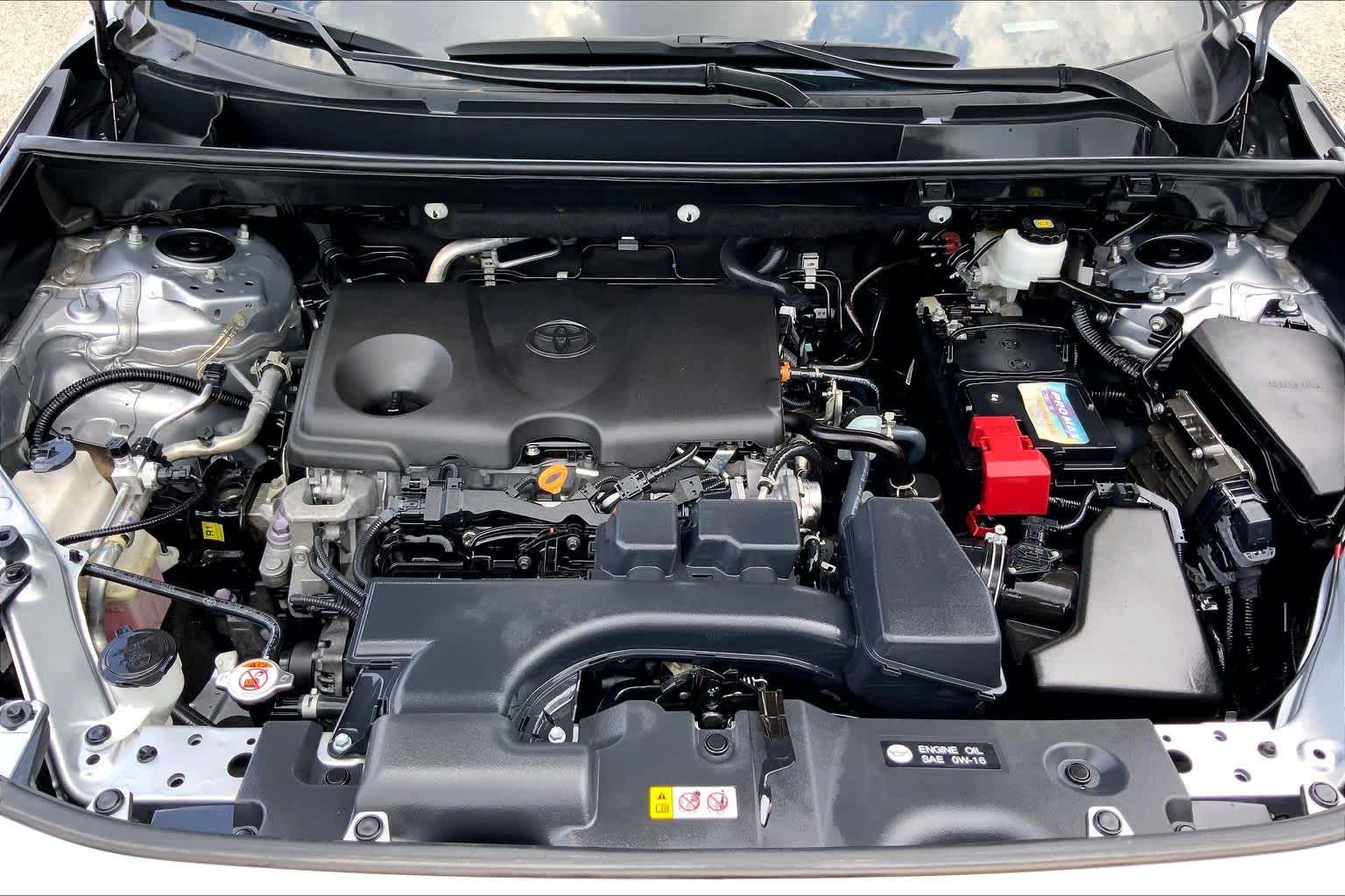 2024 Toyota RAV4 LE Silver Sky Metallic at Tomball Chrysler Dodge Jeep Ram