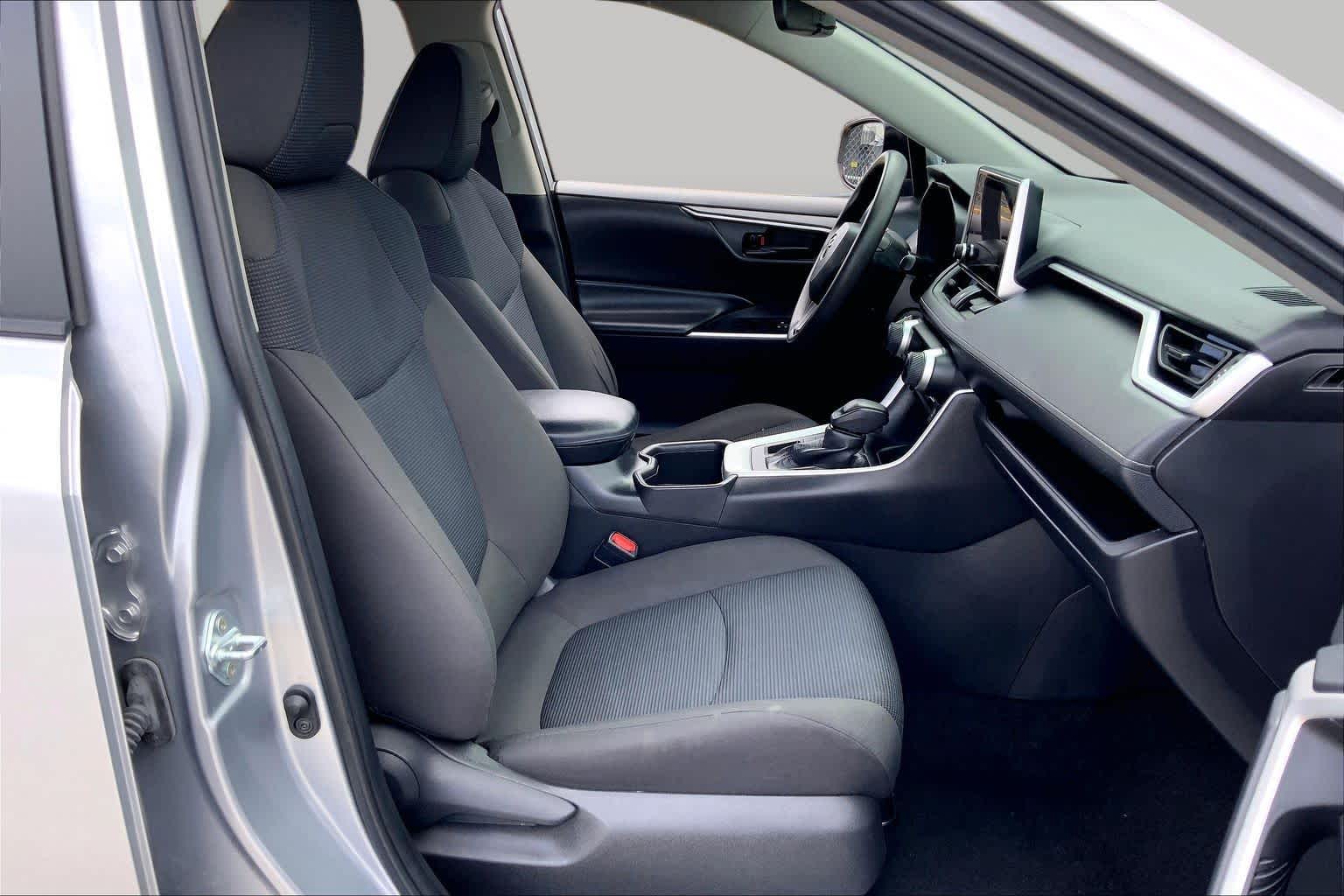 2024 Toyota RAV4 LE Silver Sky Metallic at Tomball Chrysler Dodge Jeep Ram