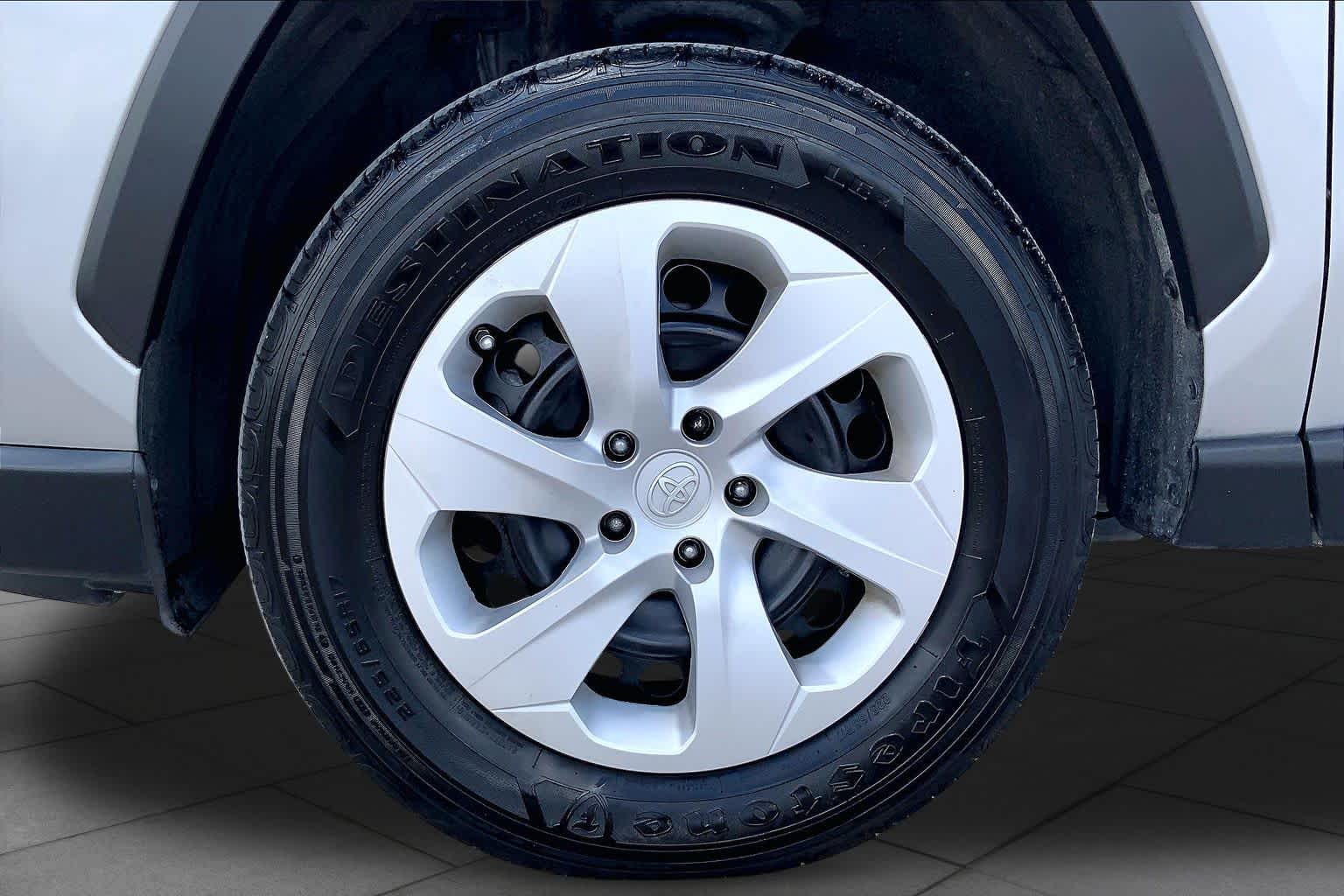 2024 Toyota RAV4 LE Silver Sky Metallic at Tomball Chrysler Dodge Jeep Ram