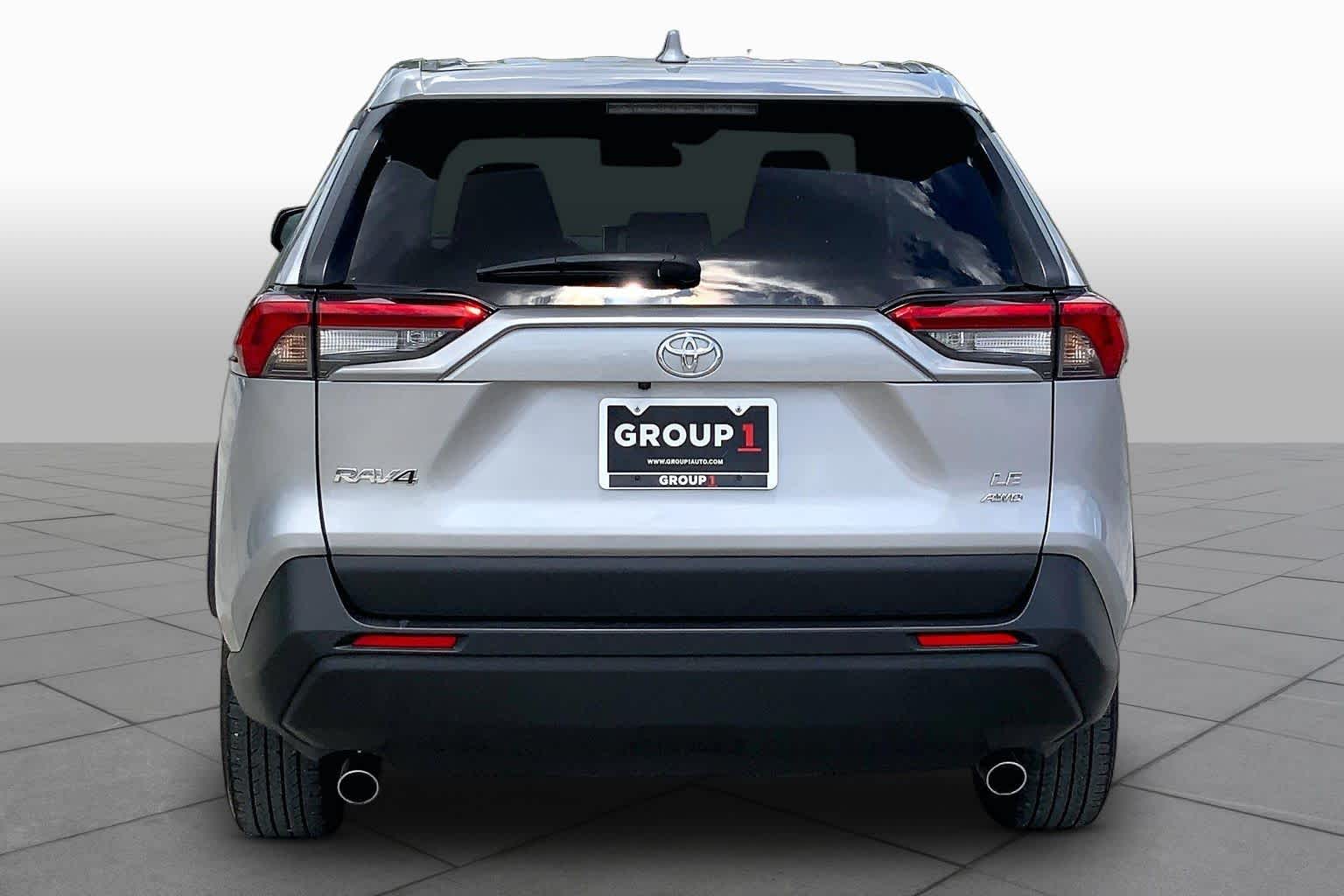 2024 Toyota RAV4 LE Silver Sky Metallic at Tomball Chrysler Dodge Jeep Ram
