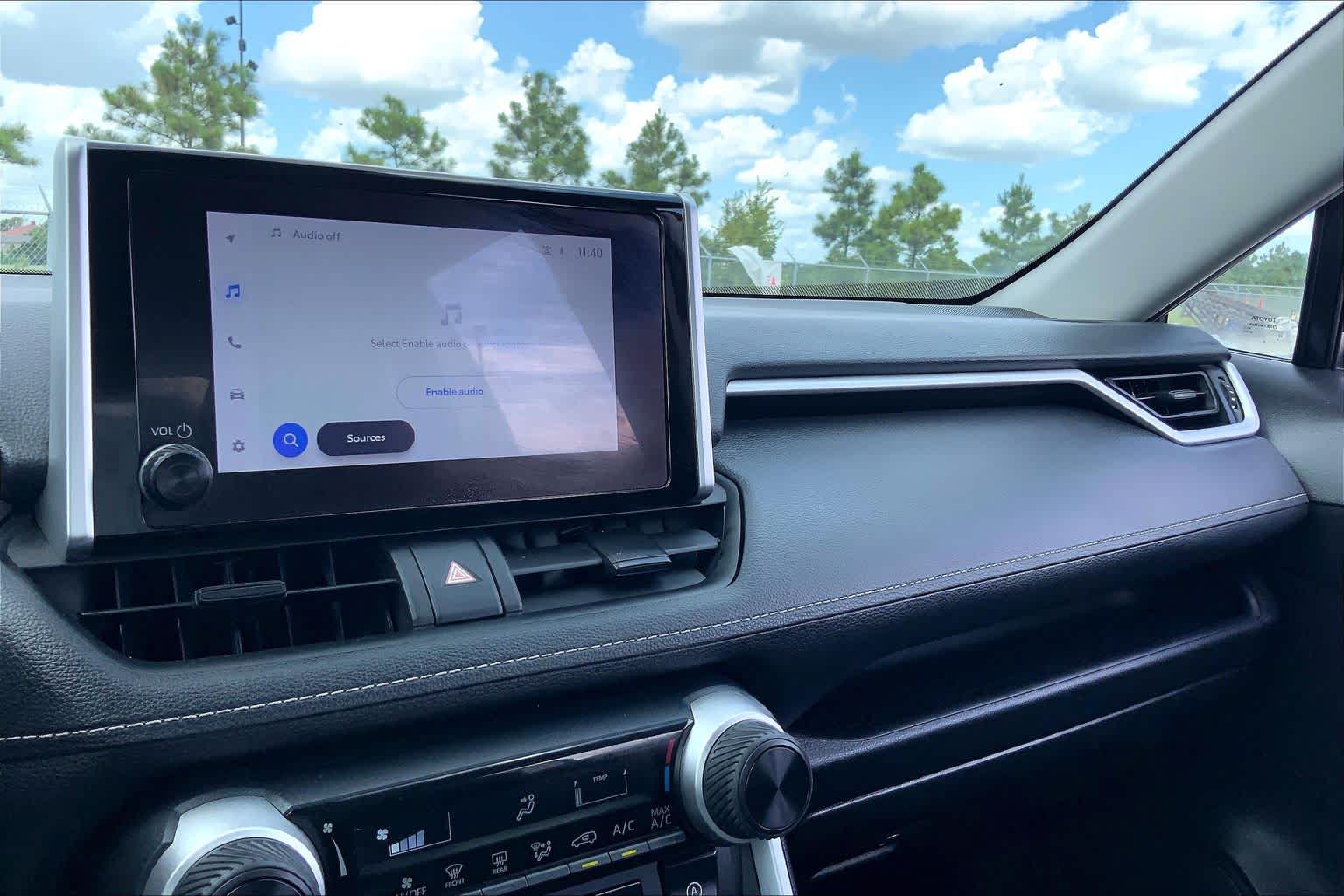 2024 Toyota RAV4 LE Silver Sky Metallic at Tomball Chrysler Dodge Jeep Ram