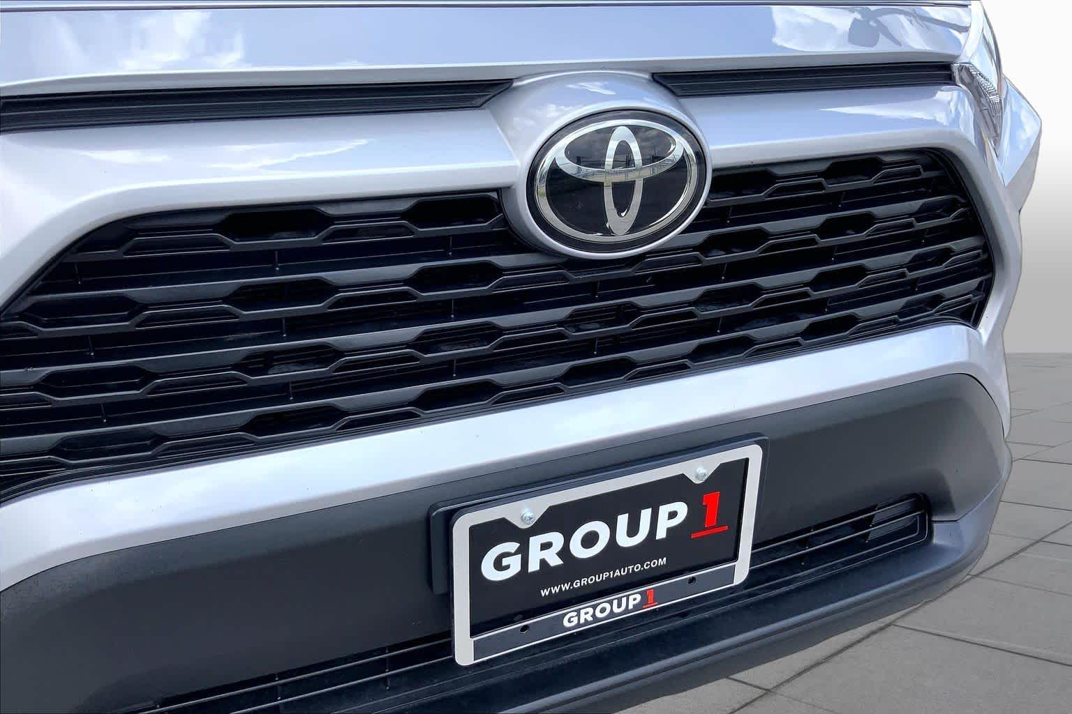 2024 Toyota RAV4 LE Silver Sky Metallic at Tomball Chrysler Dodge Jeep Ram