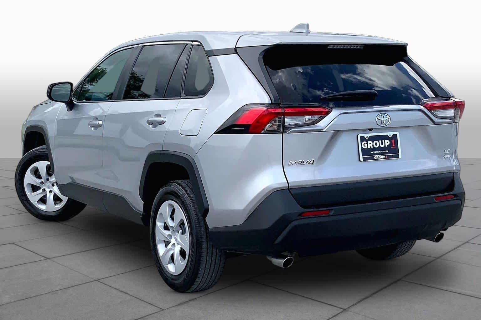 2024 Toyota RAV4 LE Silver Sky Metallic at Tomball Chrysler Dodge Jeep Ram