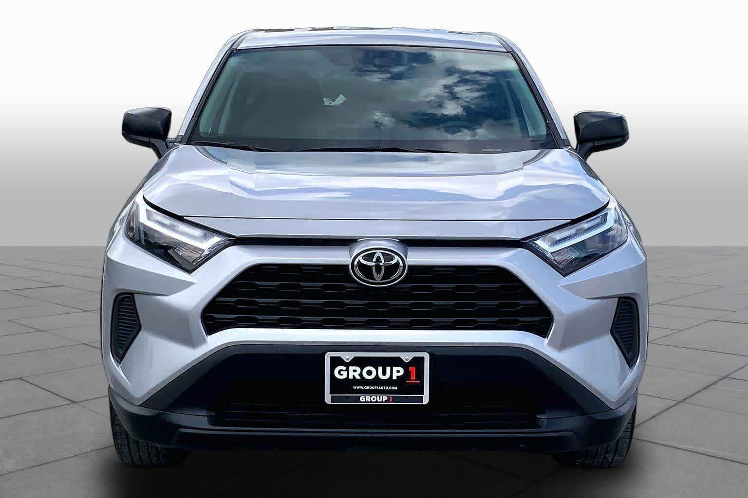 2024 Toyota RAV4 LE Silver Sky Metallic at Tomball Chrysler Dodge Jeep Ram