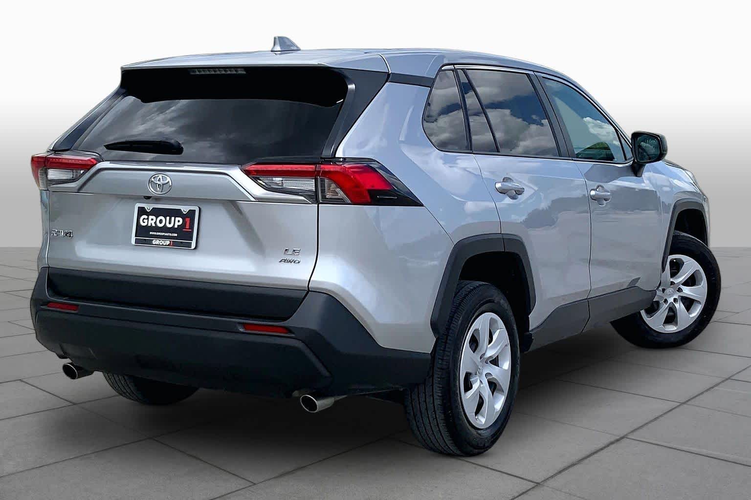 2024 Toyota RAV4 LE Silver Sky Metallic at Tomball Chrysler Dodge Jeep Ram