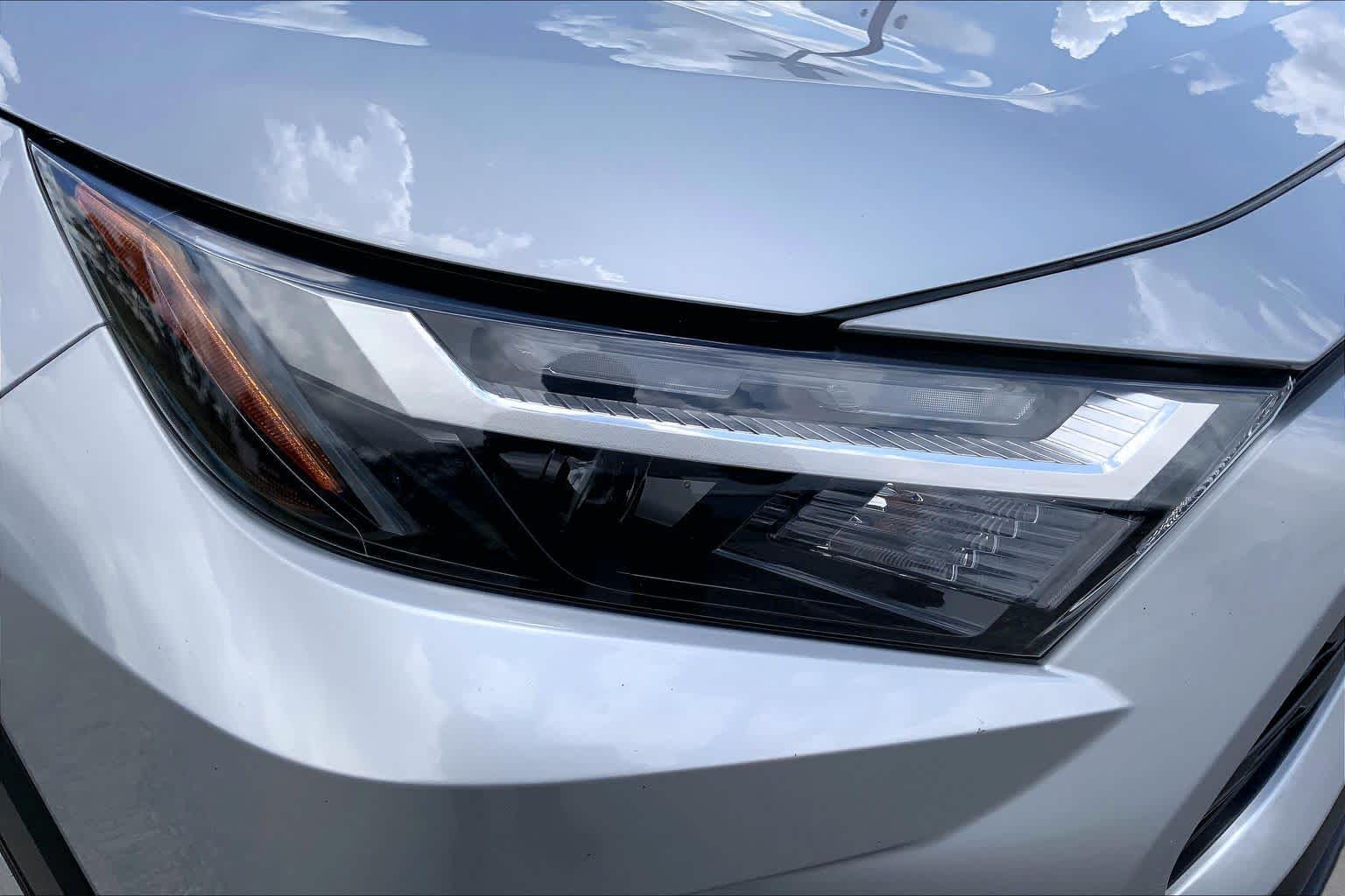 2024 Toyota RAV4 LE Silver Sky Metallic at Tomball Chrysler Dodge Jeep Ram