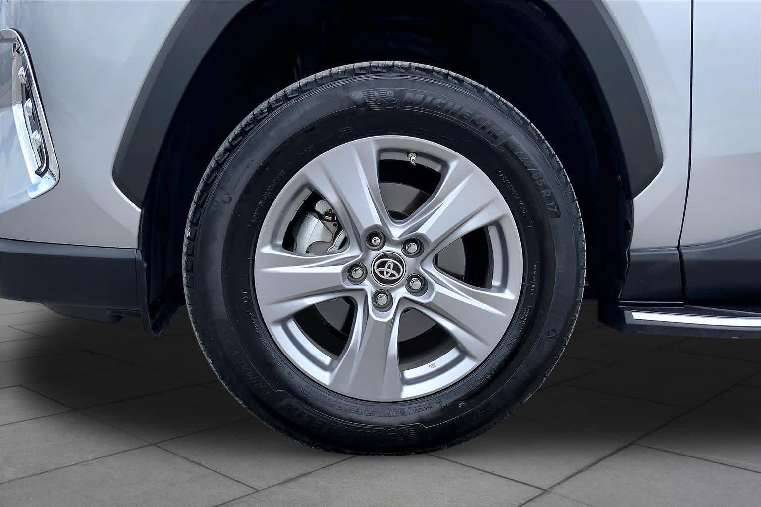 2025 Toyota RAV4 LE Silver Sky Metallic at Group 1 Toyota Southwest