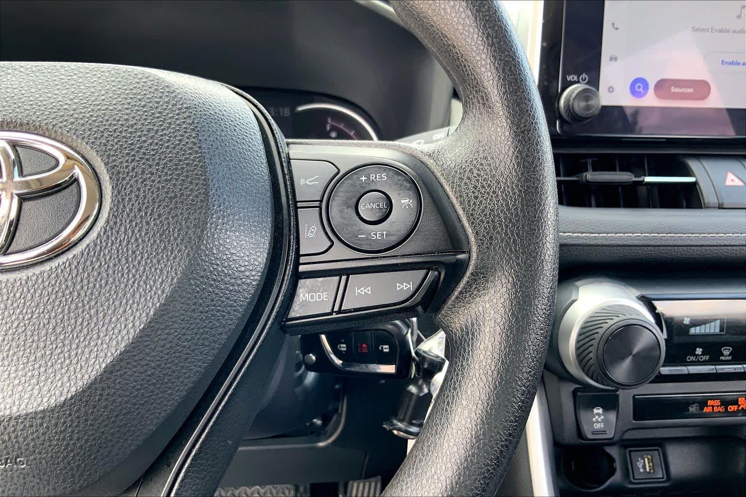 2025 Toyota RAV4 LE Silver Sky Metallic at Group 1 Toyota Southwest
