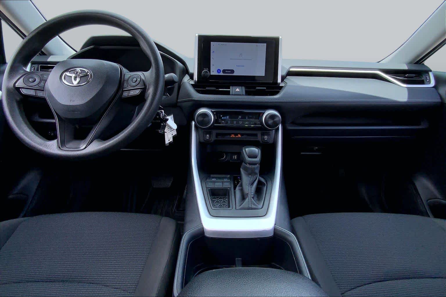 2025 Toyota RAV4 LE Silver Sky Metallic at Group 1 Toyota Southwest