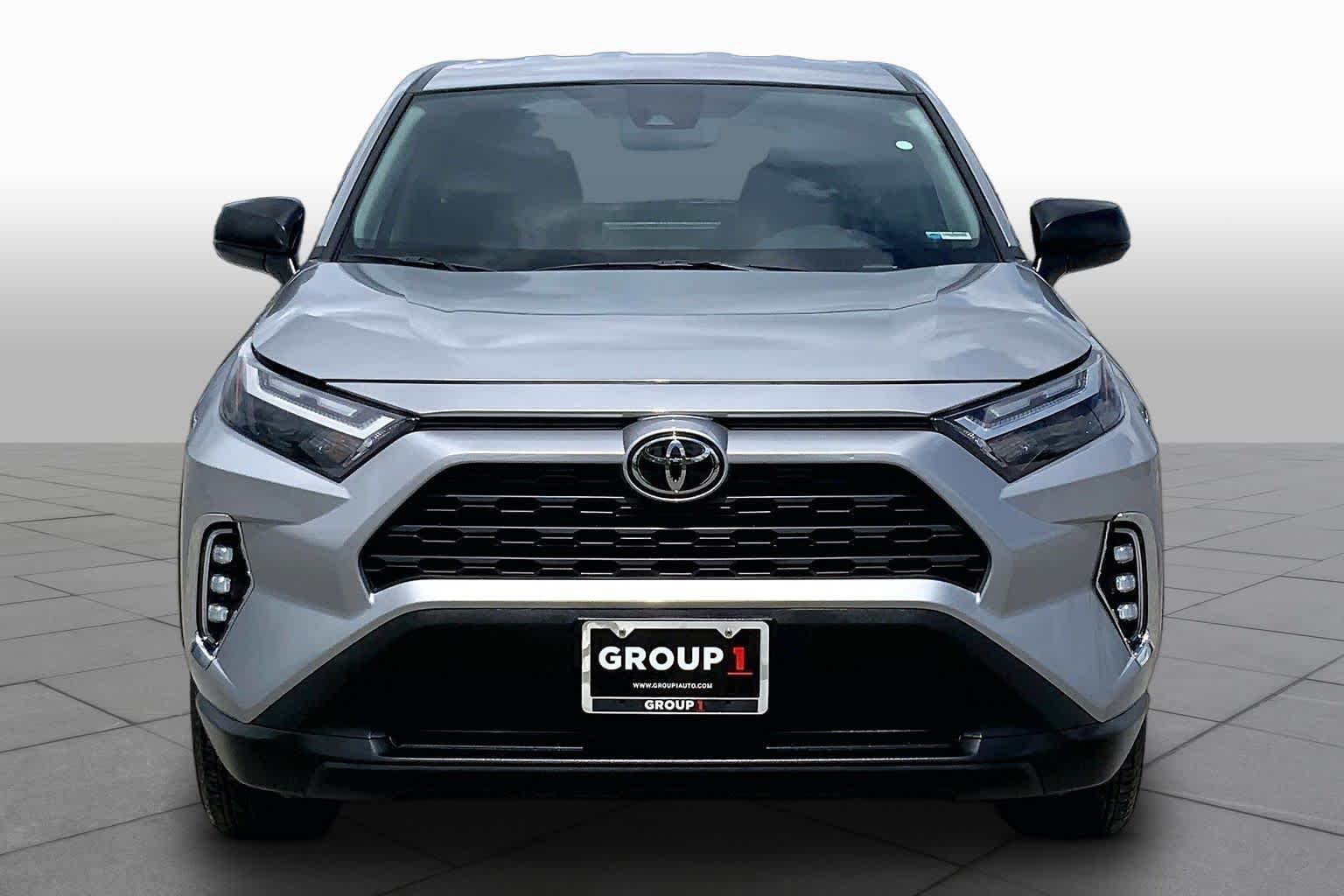 2025 Toyota RAV4 LE Silver Sky Metallic at Group 1 Toyota Southwest