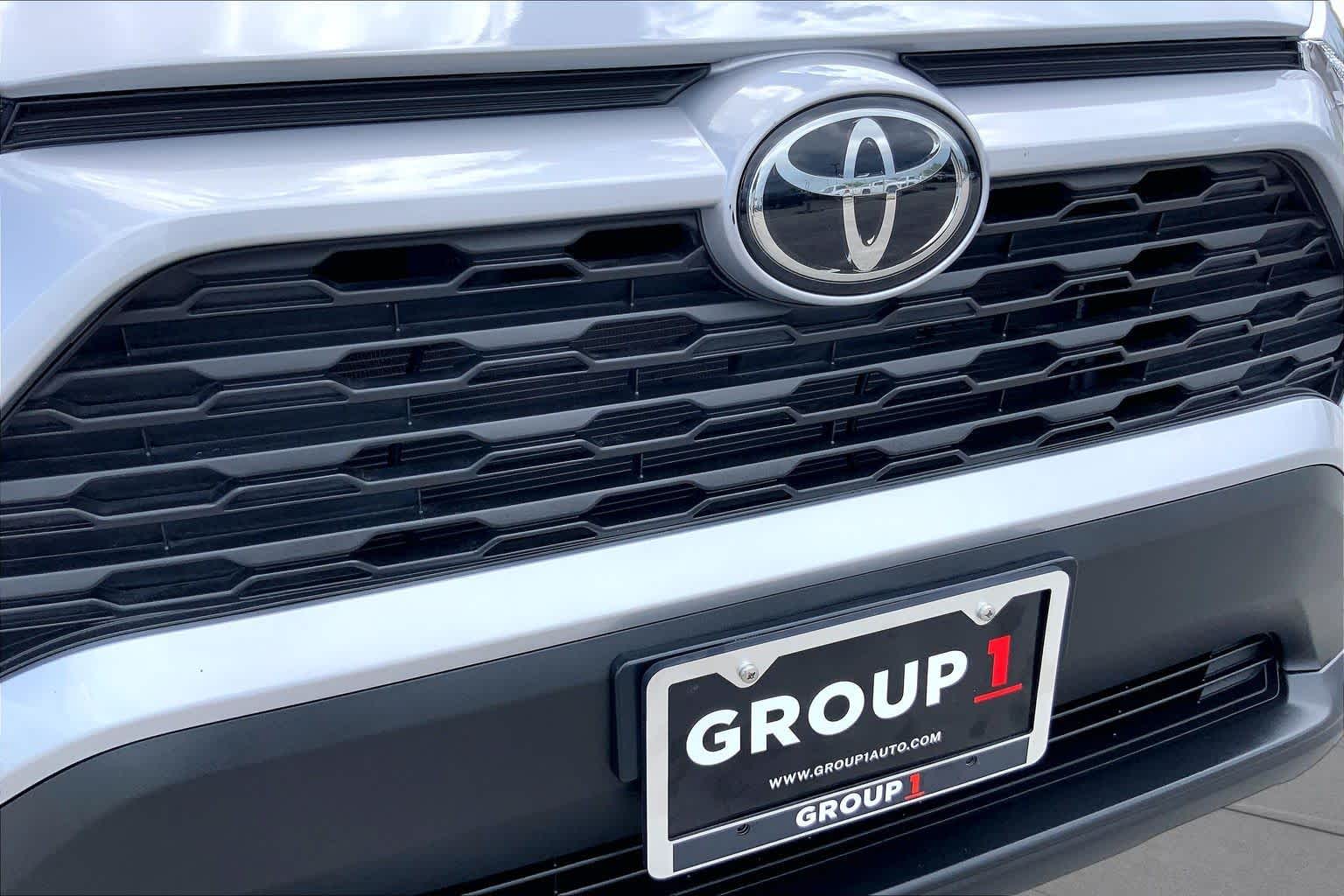 2025 Toyota RAV4 LE Silver Sky Metallic at Group 1 Toyota Southwest