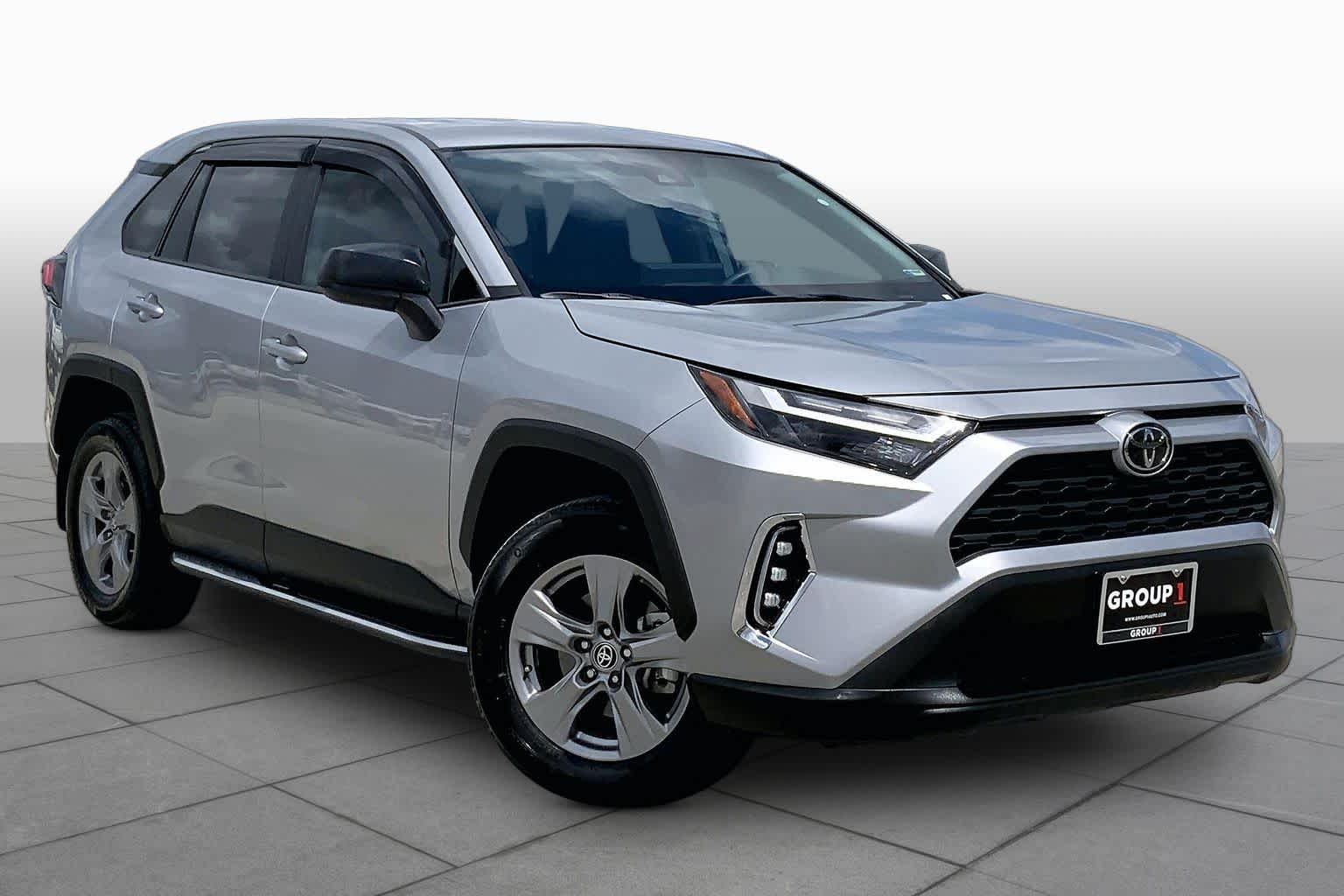 2025 Toyota RAV4 LE Silver Sky Metallic at Group 1 Toyota Southwest