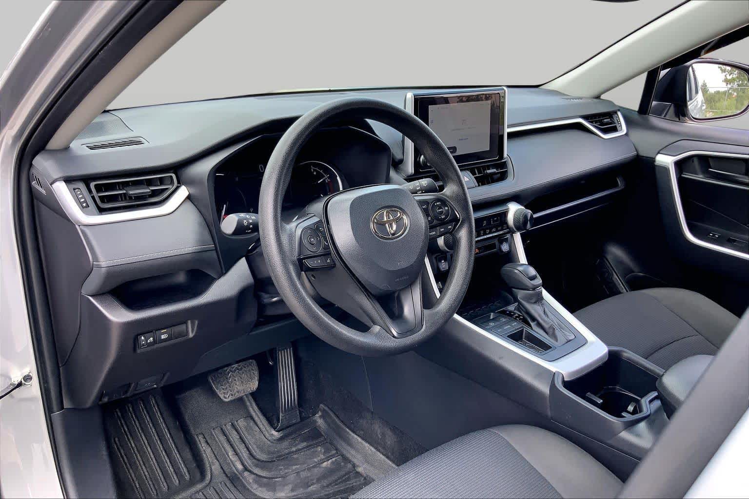 2025 Toyota RAV4 LE Silver Sky Metallic at Group 1 Toyota Southwest