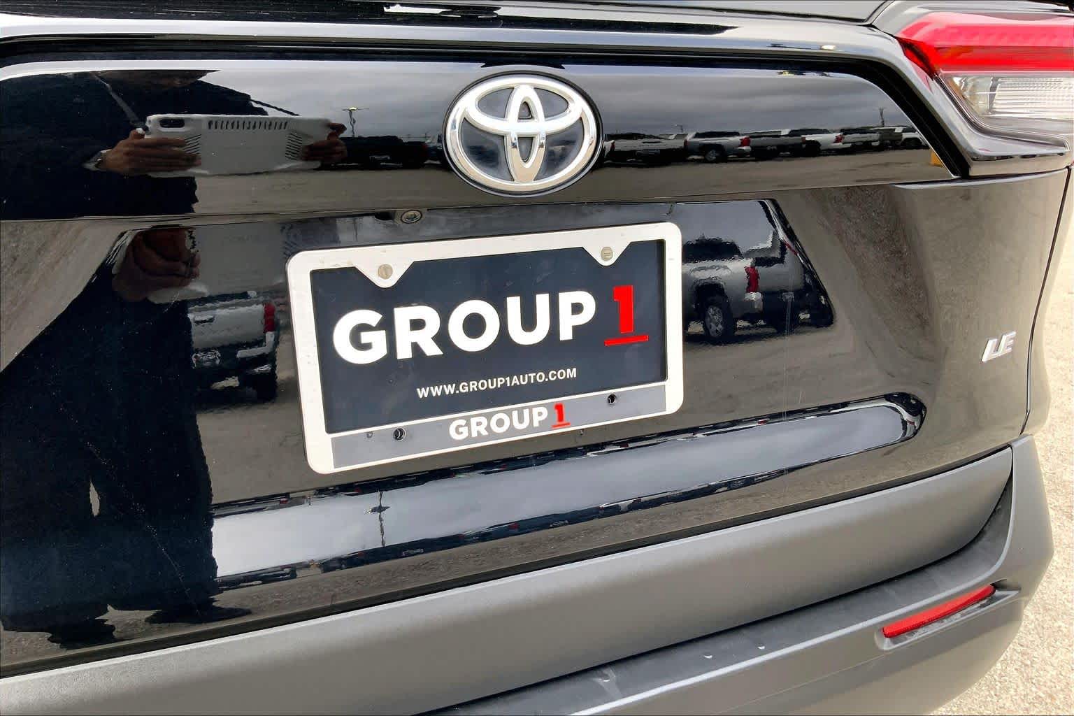 2021 Toyota RAV4 LE Midnight Black Metallic at Lexus Southwest Houston