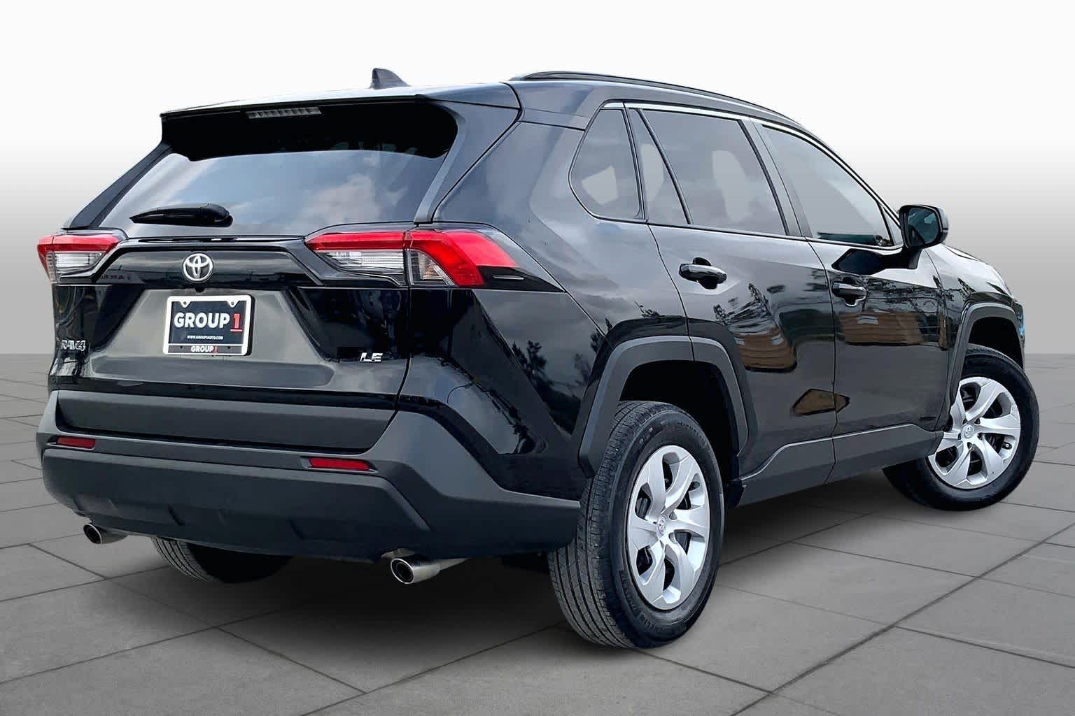 2021 Toyota RAV4 LE Midnight Black Metallic at Lexus Southwest Houston