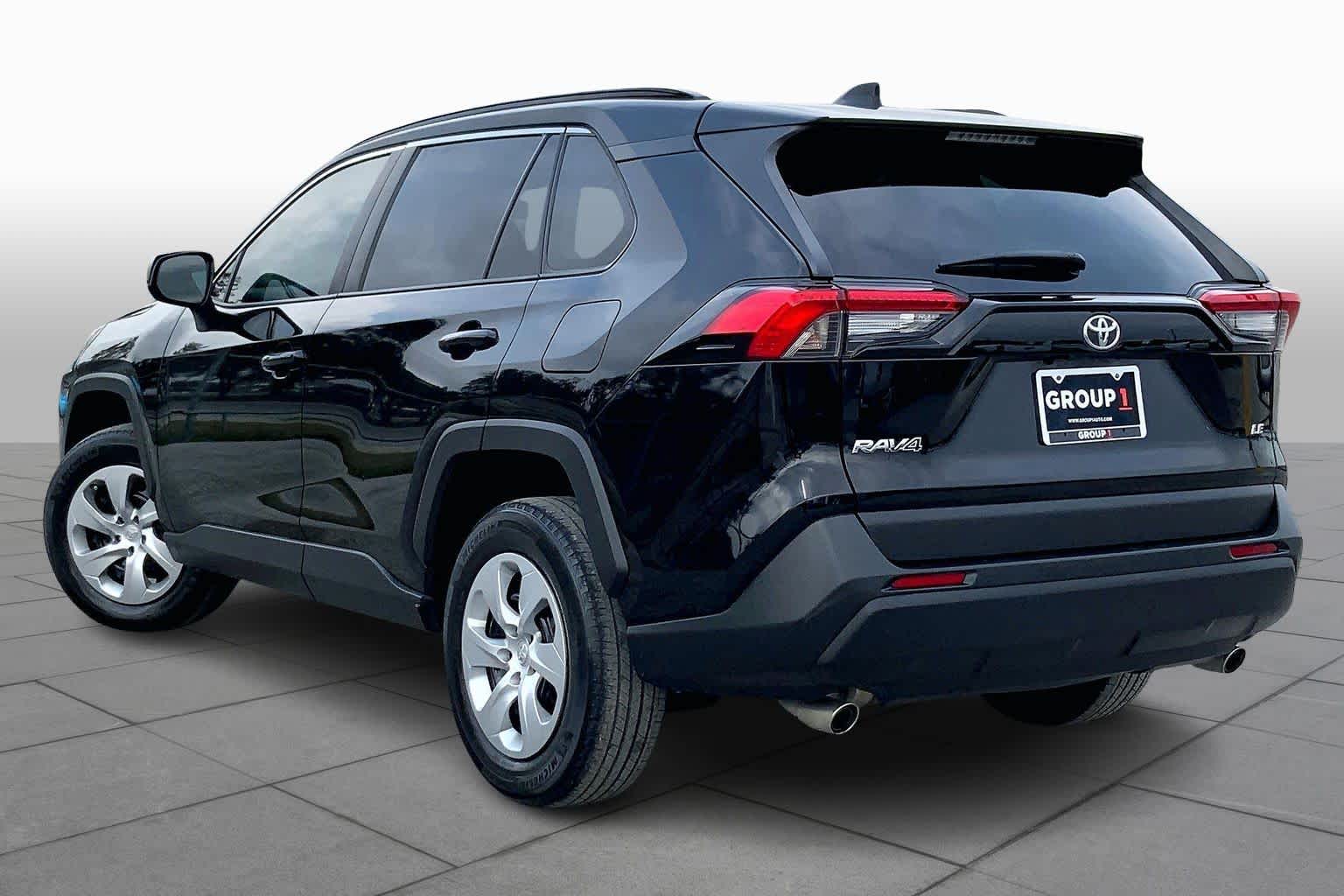 2021 Toyota RAV4 LE Midnight Black Metallic at Lexus Southwest Houston