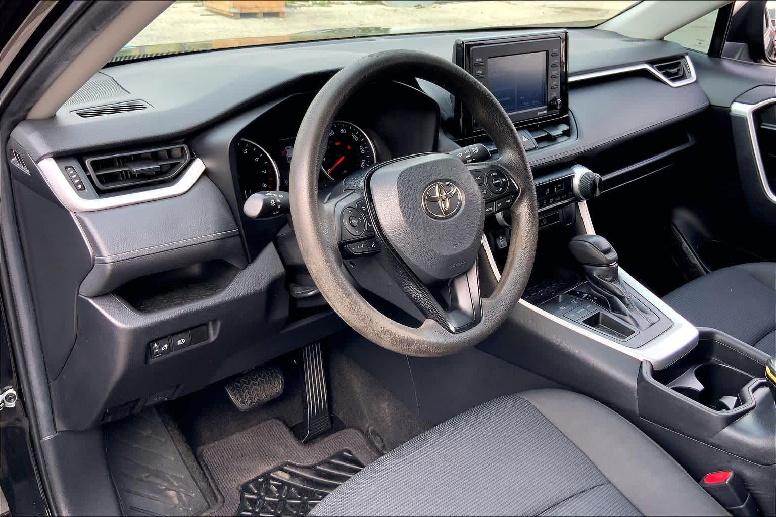 2021 Toyota RAV4 LE Midnight Black Metallic at Lexus Southwest Houston