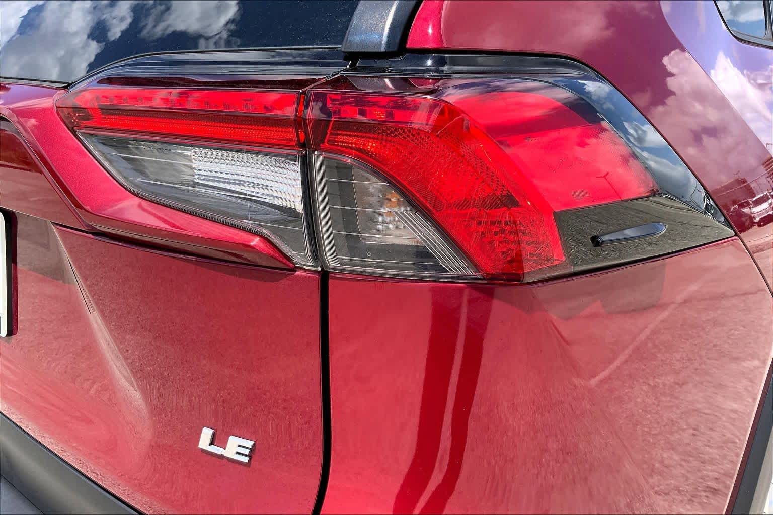 2021 Toyota RAV4 LE Ruby Flare Pearl at Group 1 Toyota Southwest