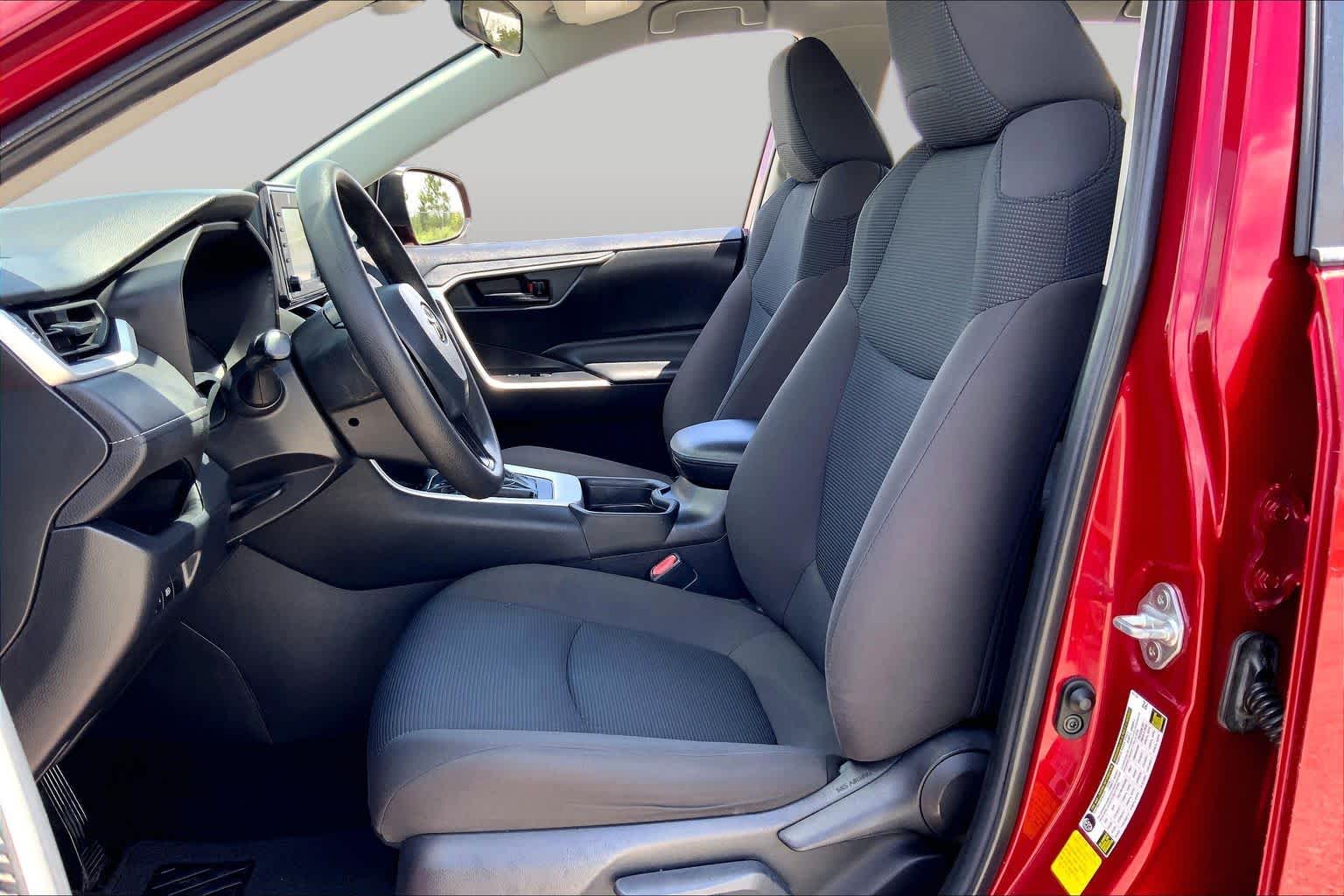 2021 Toyota RAV4 LE Ruby Flare Pearl at Group 1 Toyota Southwest