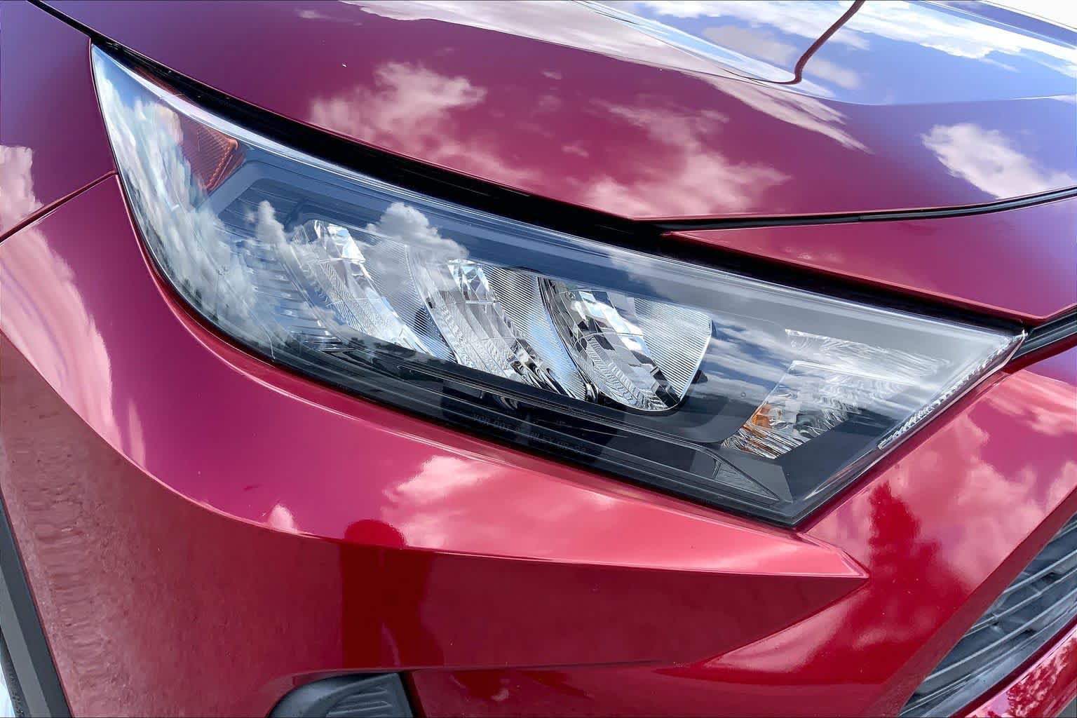 2021 Toyota RAV4 LE Ruby Flare Pearl at Group 1 Toyota Southwest