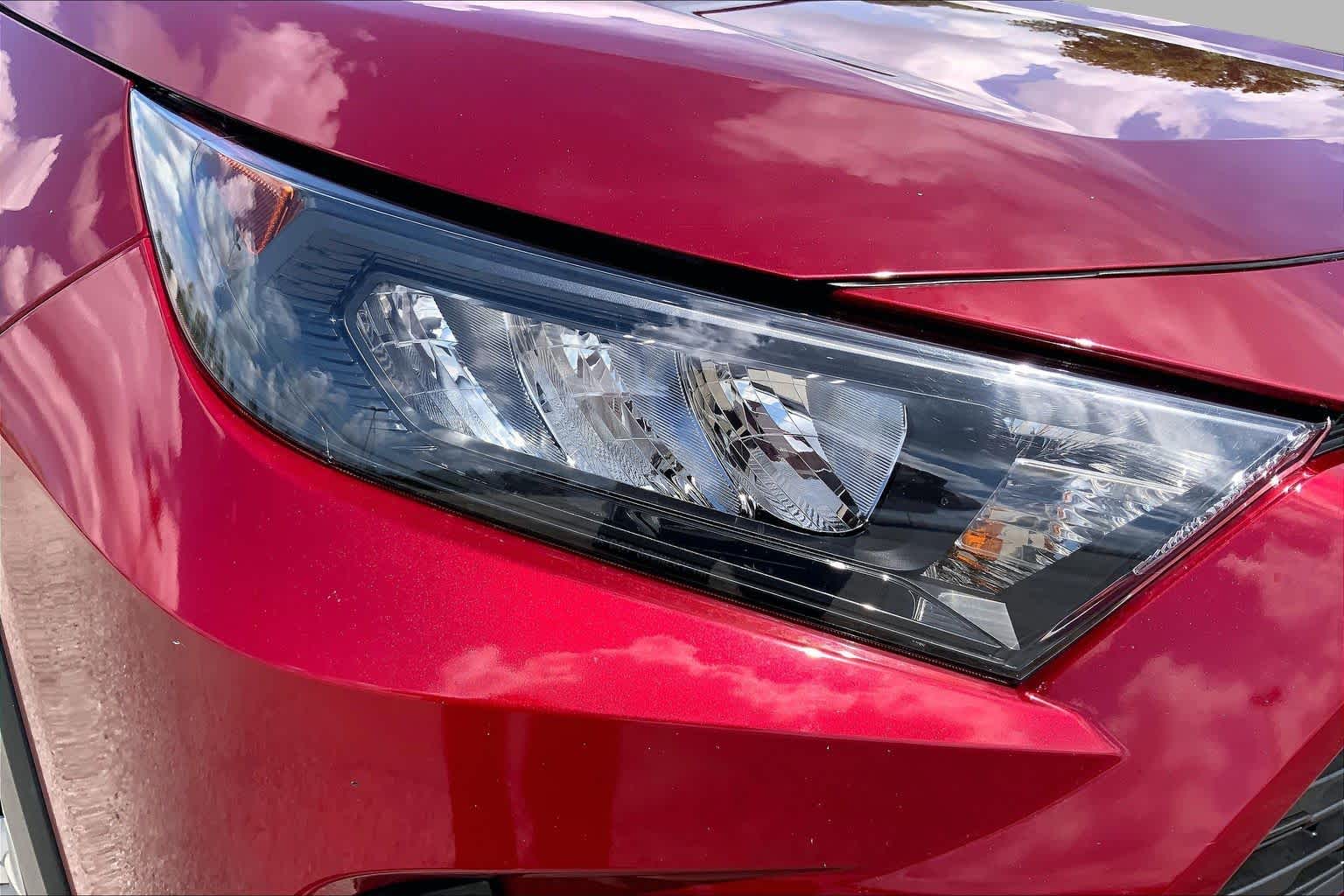 2021 Toyota RAV4 LE Ruby Flare Pearl at Group 1 Toyota Southwest