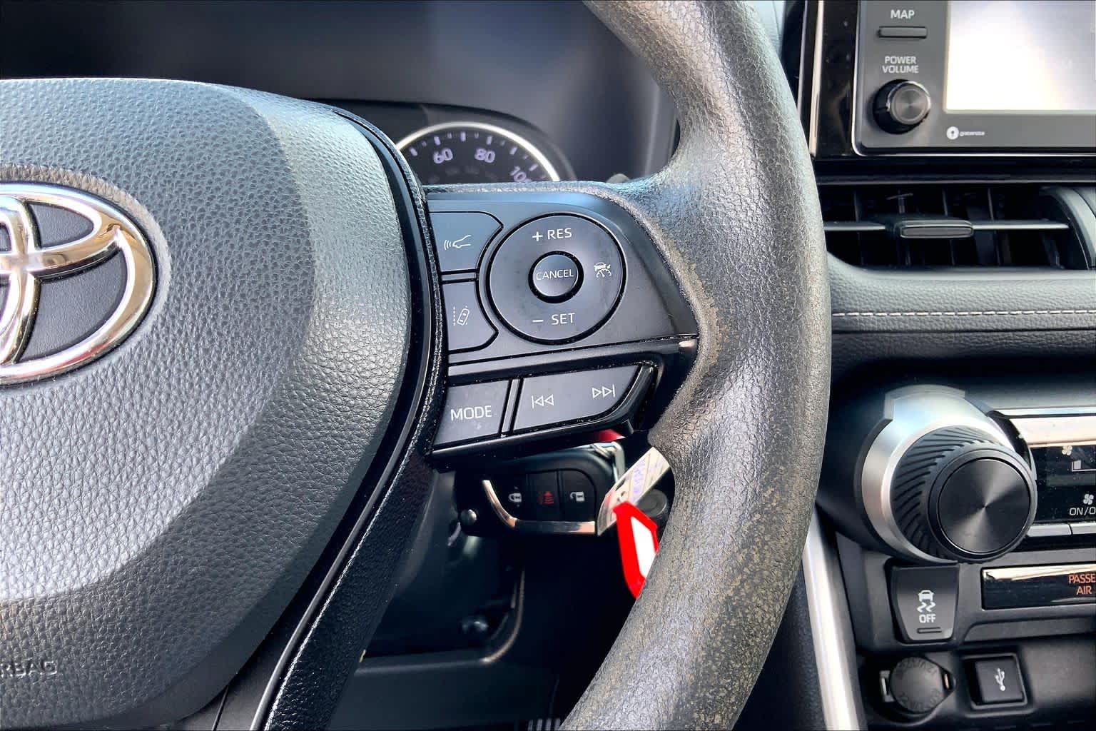 2021 Toyota RAV4 LE Ruby Flare Pearl at Group 1 Toyota Southwest