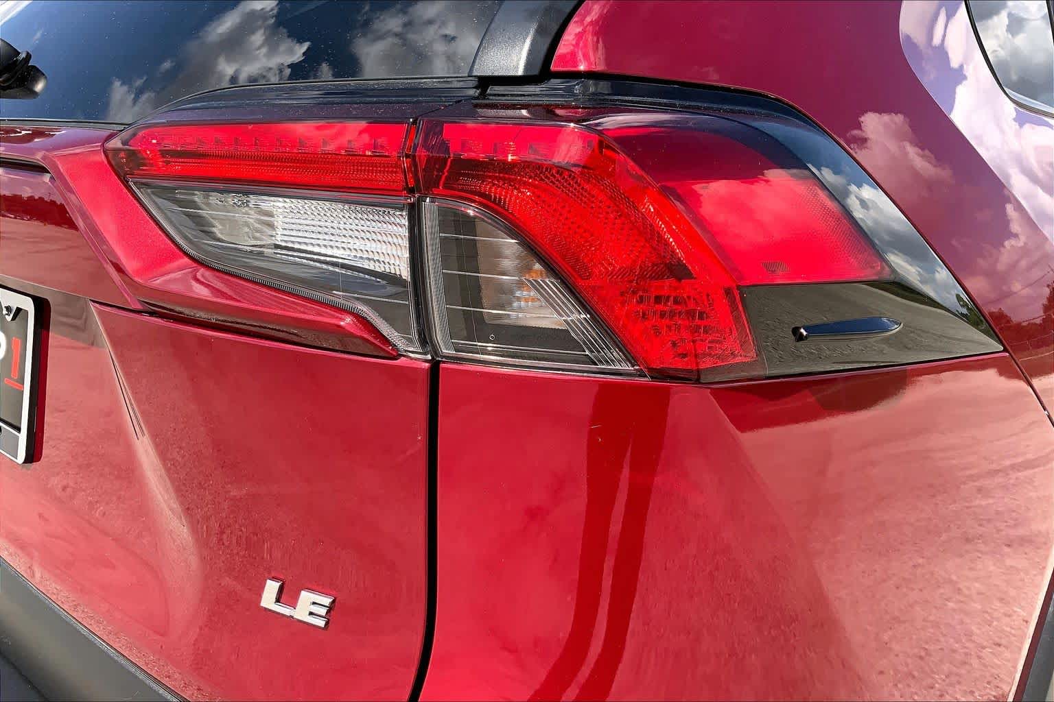 2021 Toyota RAV4 LE Ruby Flare Pearl at Group 1 Toyota Southwest