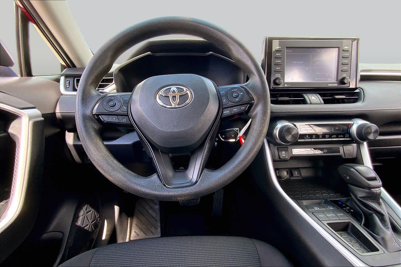 2021 Toyota RAV4 LE Ruby Flare Pearl at Group 1 Toyota Southwest