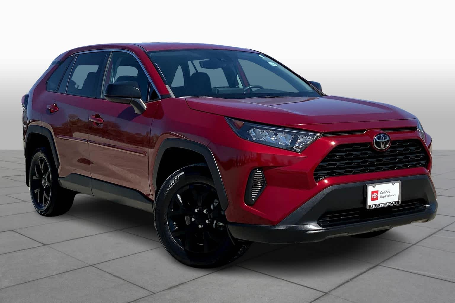 2022 Toyota RAV4 LE Ruby Flare Pearl at Tomball Ford