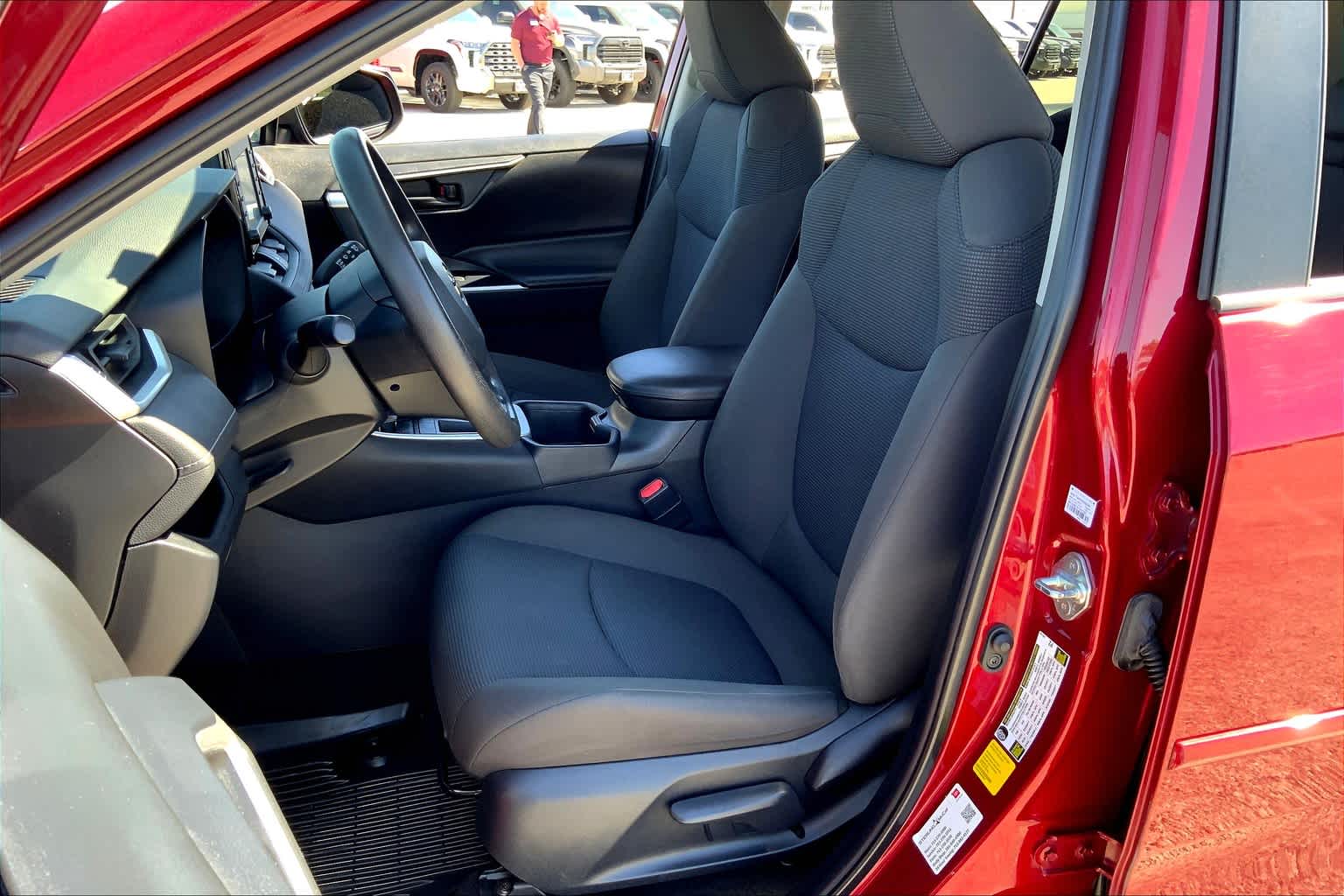 2022 Toyota RAV4 LE Ruby Flare Pearl at Tomball Ford
