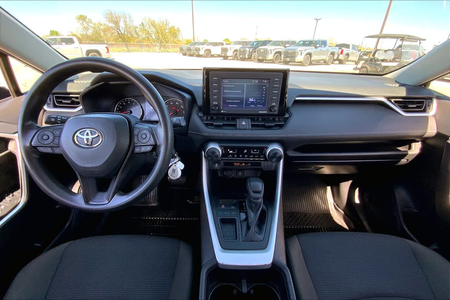 2022 Toyota RAV4 LE Ruby Flare Pearl at Tomball Ford