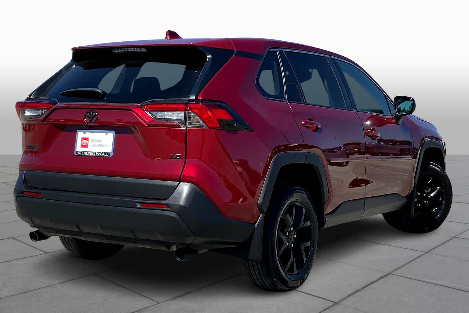 2022 Toyota RAV4 LE Ruby Flare Pearl at Tomball Ford