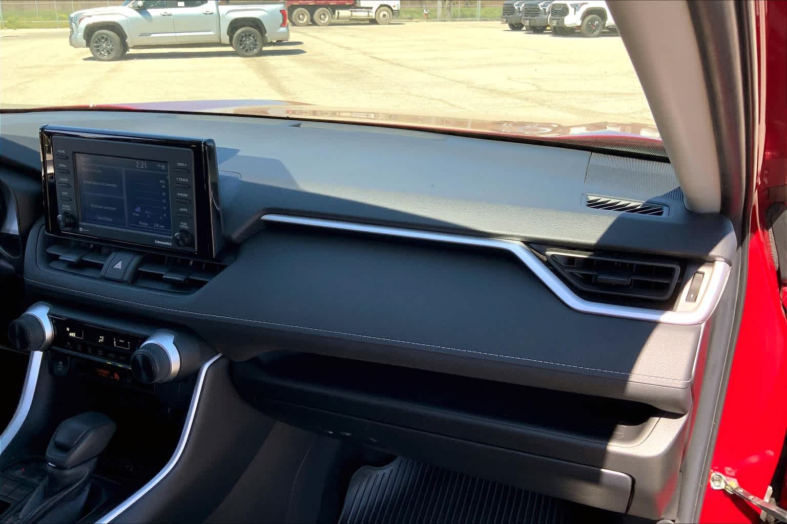 2022 Toyota RAV4 LE Ruby Flare Pearl at Tomball Ford