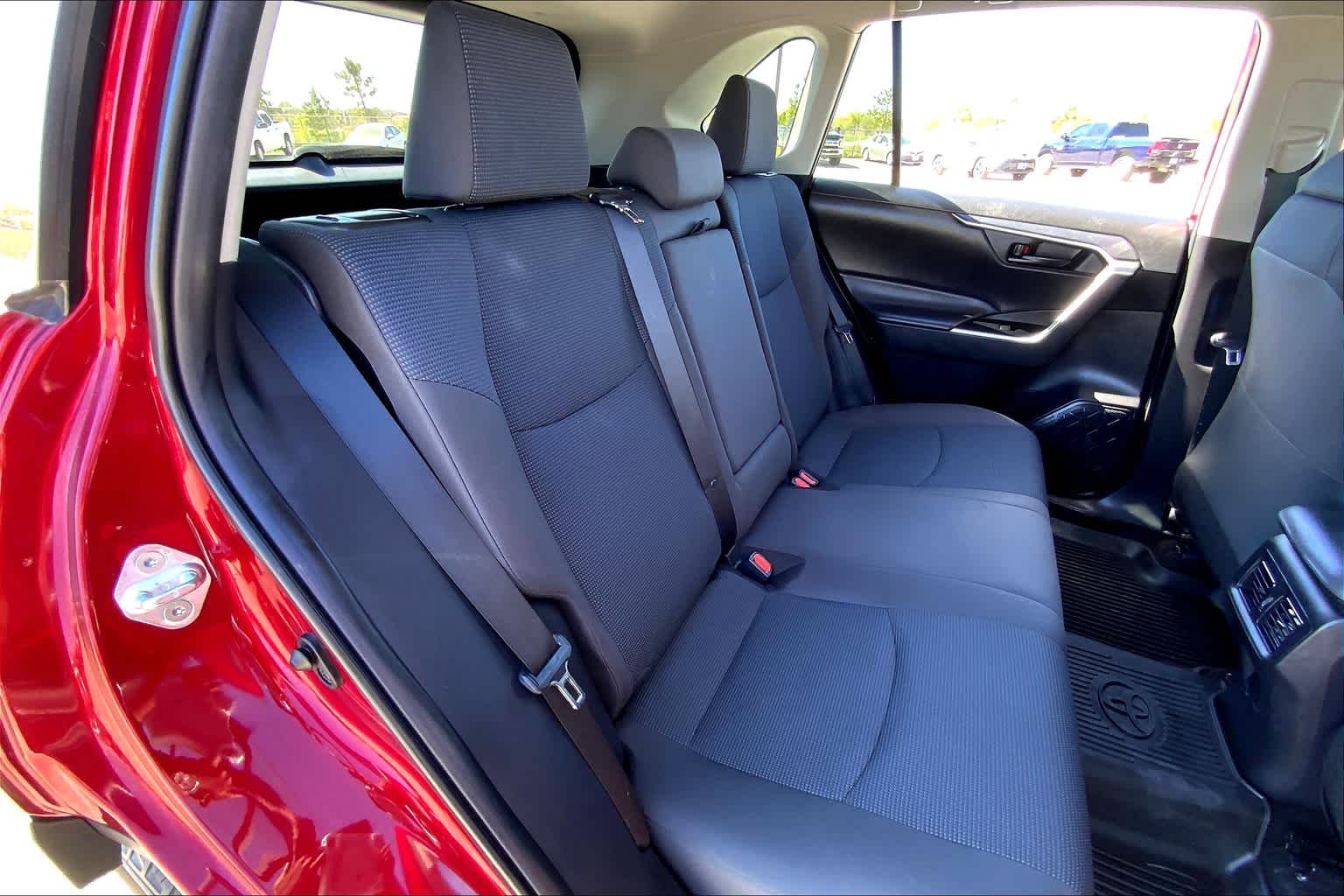 2022 Toyota RAV4 LE Ruby Flare Pearl at Tomball Ford