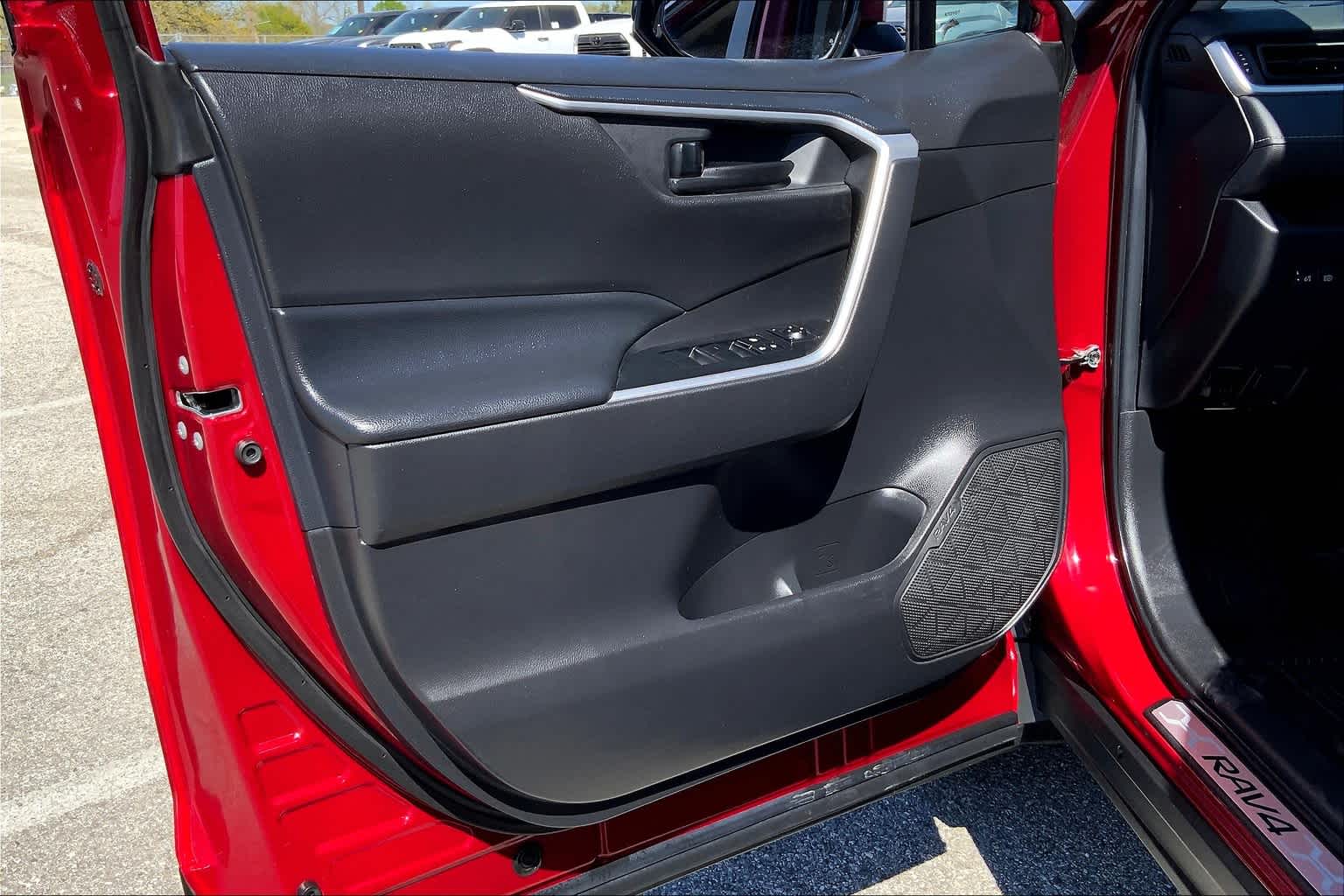 2022 Toyota RAV4 LE Ruby Flare Pearl at Tomball Ford