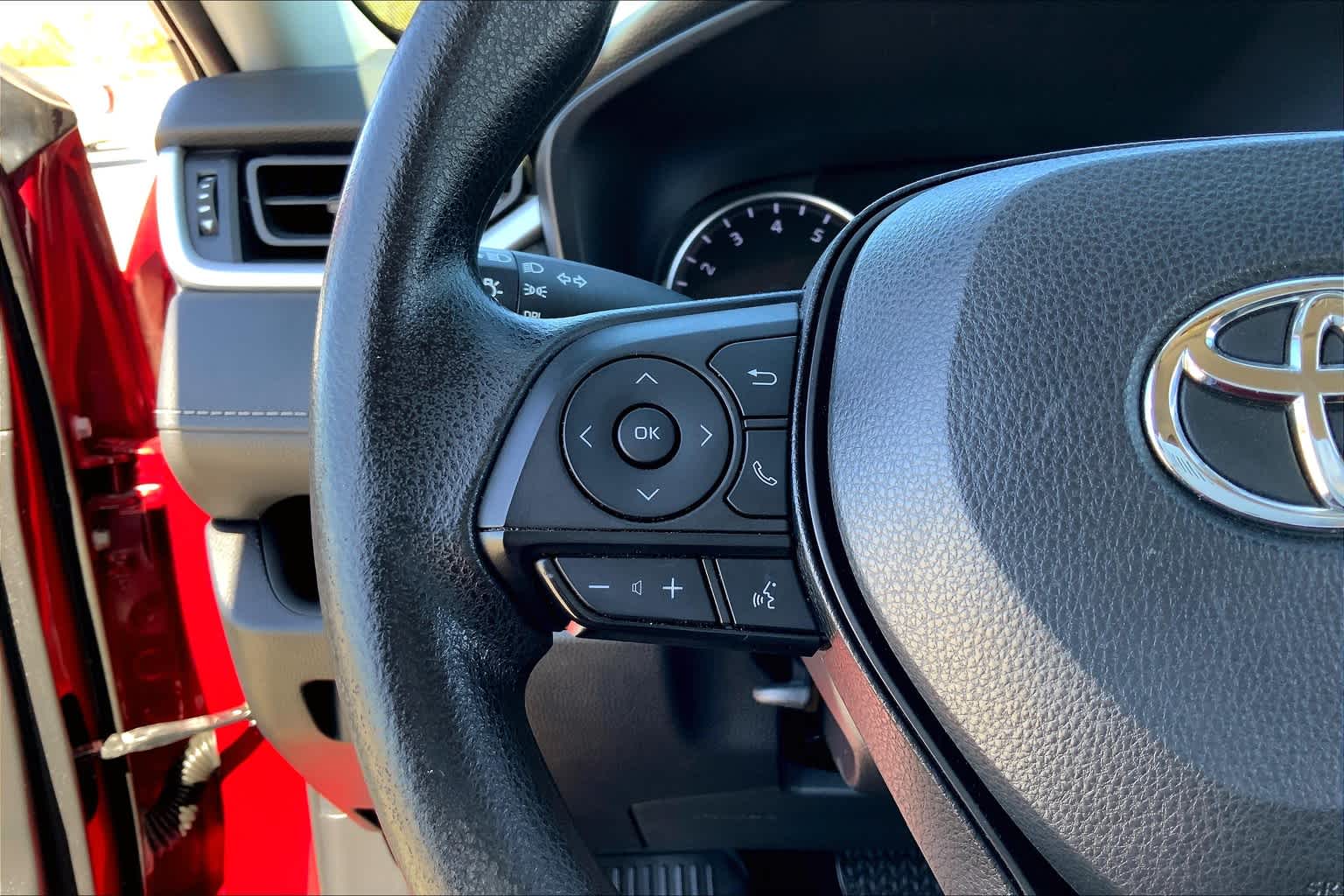 2022 Toyota RAV4 LE Ruby Flare Pearl at Tomball Ford