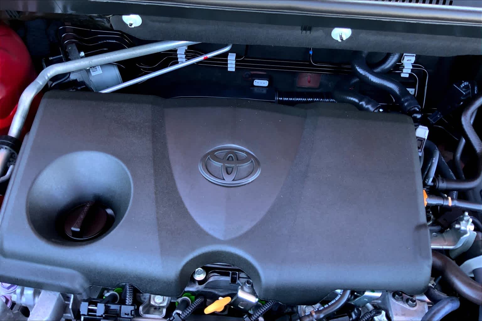 2022 Toyota RAV4 LE Ruby Flare Pearl at Tomball Ford