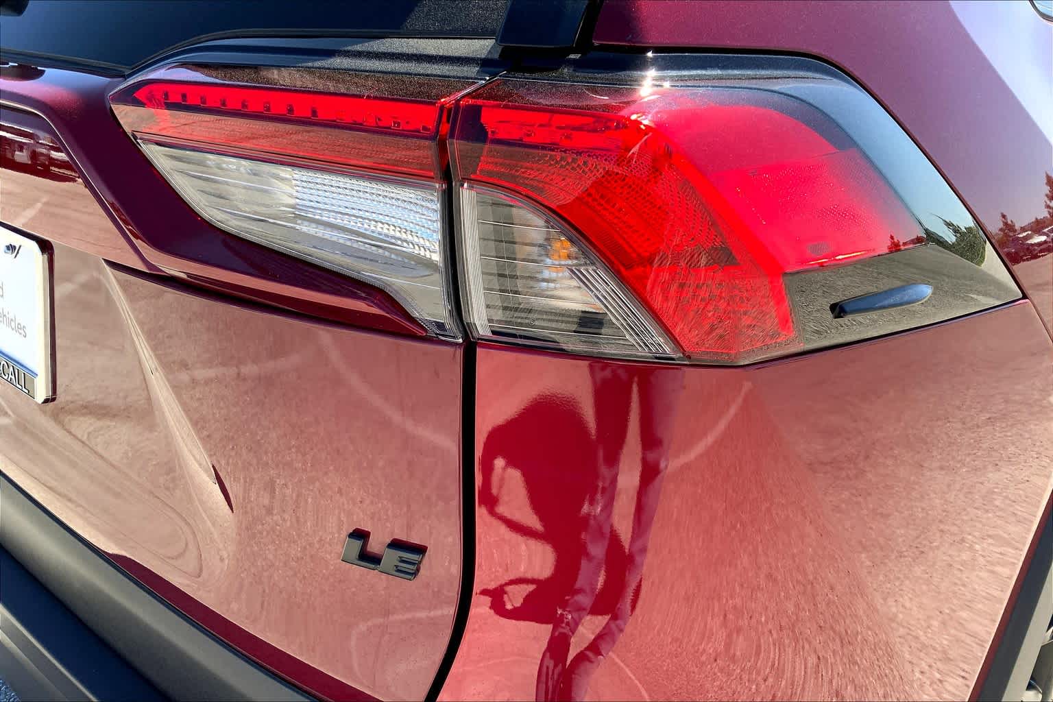 2022 Toyota RAV4 LE Ruby Flare Pearl at Tomball Ford