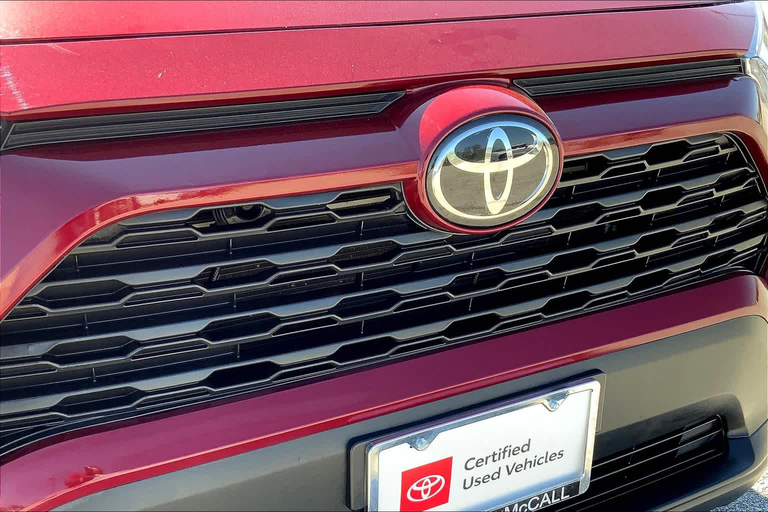 2022 Toyota RAV4 LE Ruby Flare Pearl at Tomball Ford