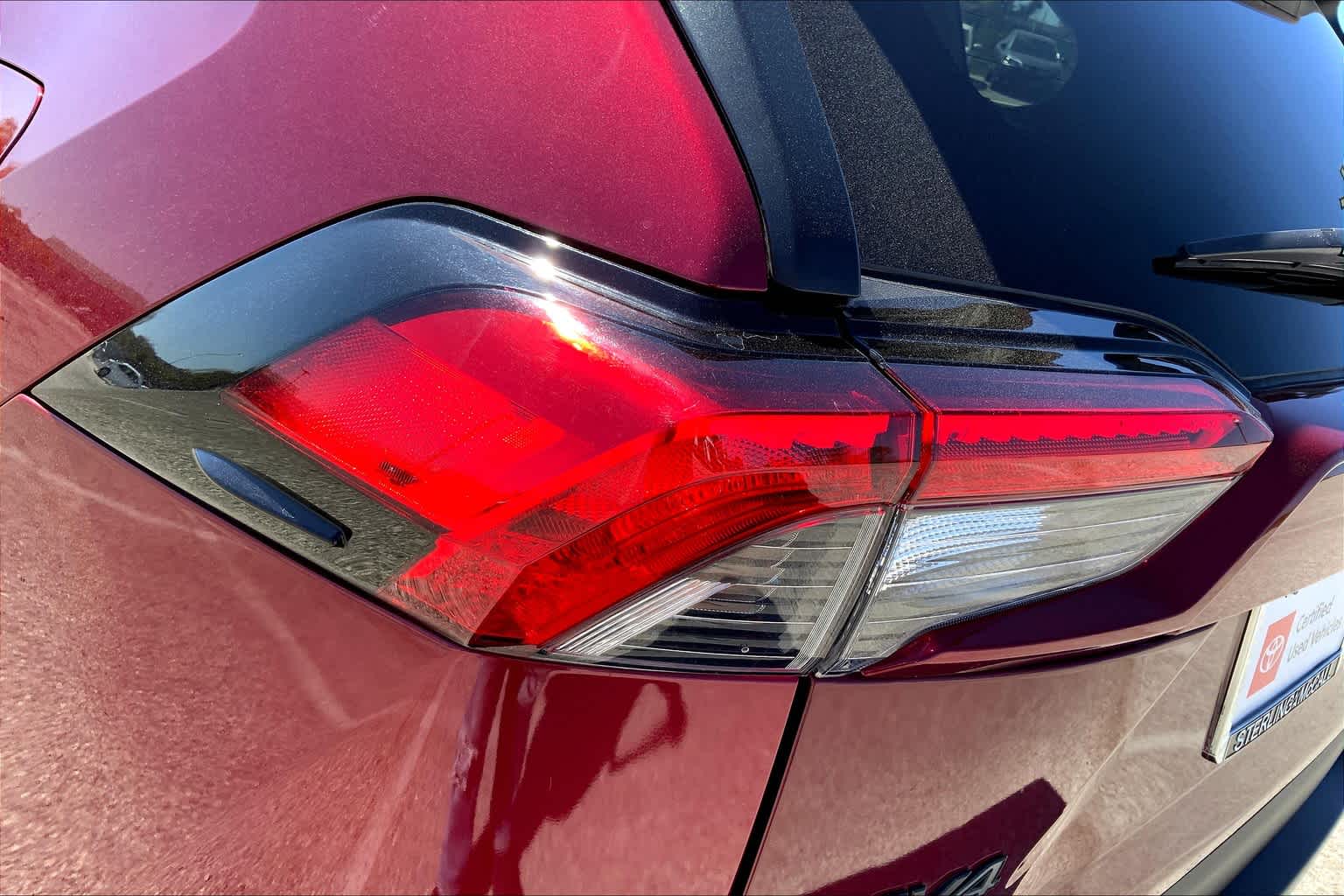 2022 Toyota RAV4 LE Ruby Flare Pearl at Tomball Ford