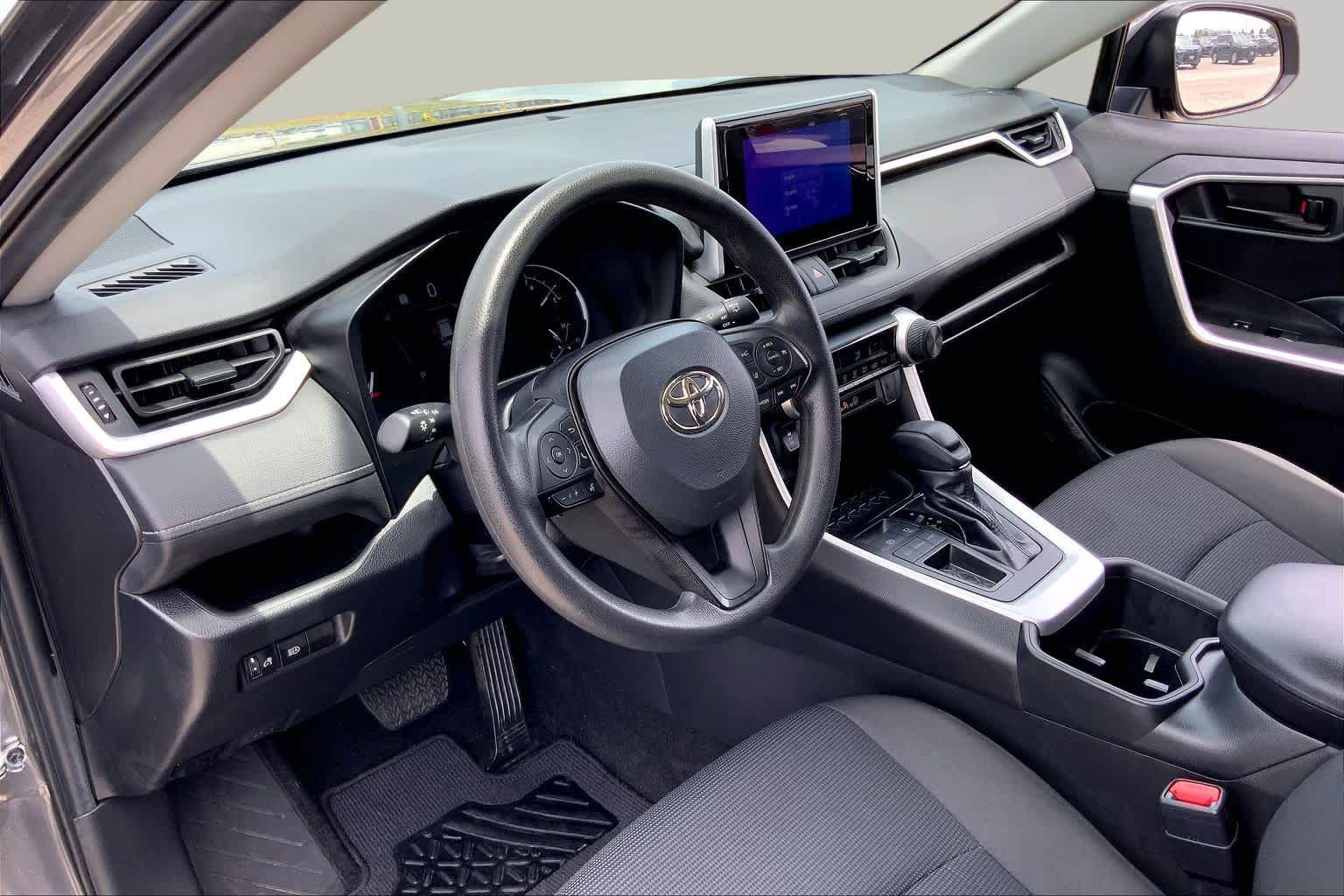 2023 Toyota RAV4 LE Magnetic Gray Metallic at Group 1 Toyota Southwest