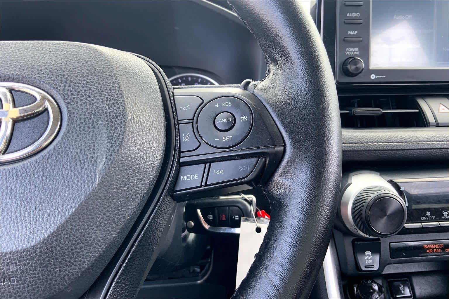 2021 Toyota RAV4 LE Ruby Flare Pearl at Group 1 Toyota Southwest