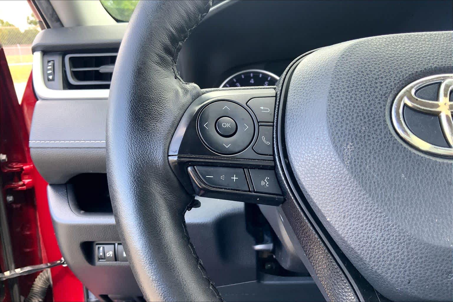2021 Toyota RAV4 LE Ruby Flare Pearl at Group 1 Toyota Southwest