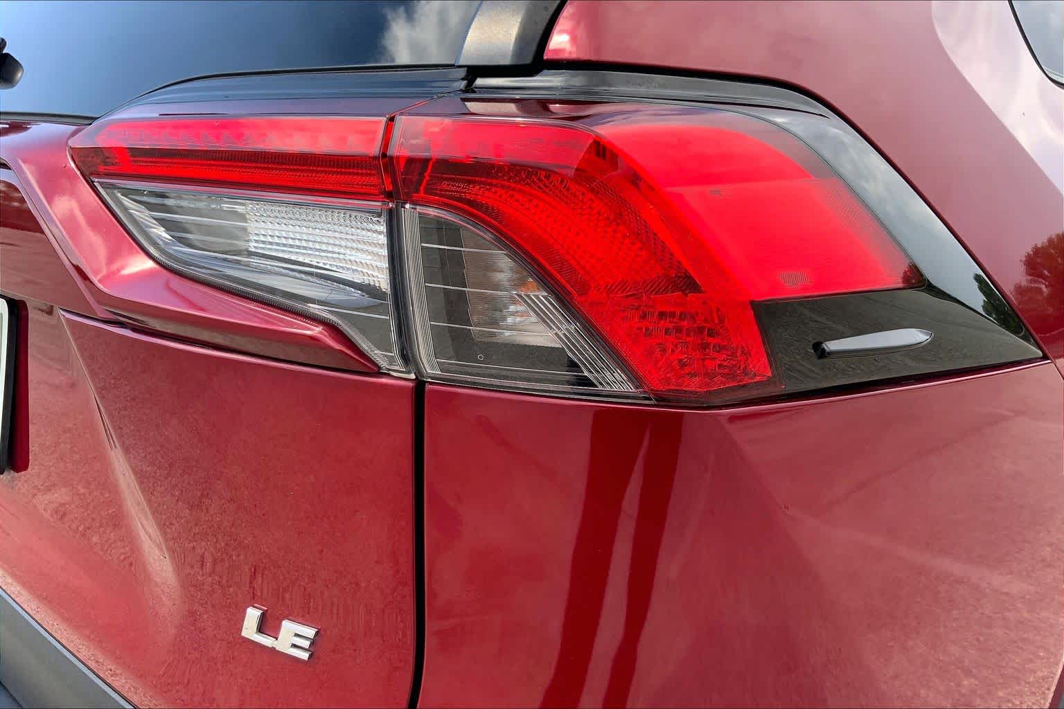 2021 Toyota RAV4 LE Ruby Flare Pearl at Group 1 Toyota Southwest