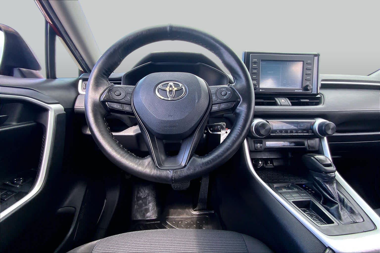 2021 Toyota RAV4 LE Ruby Flare Pearl at Group 1 Toyota Southwest