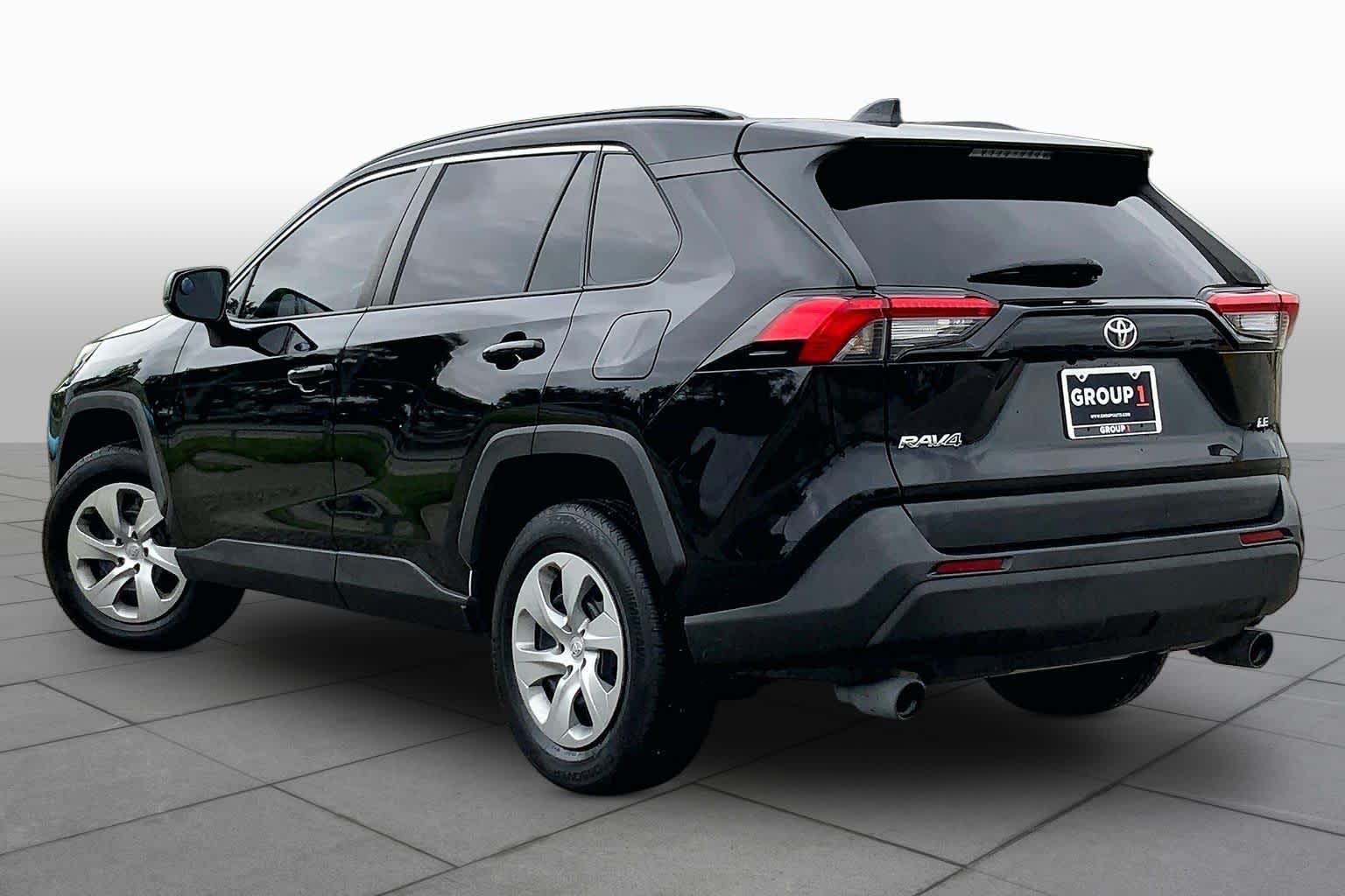2021 Toyota RAV4 LE Midnight Black Metallic at Group 1 Toyota Southwest